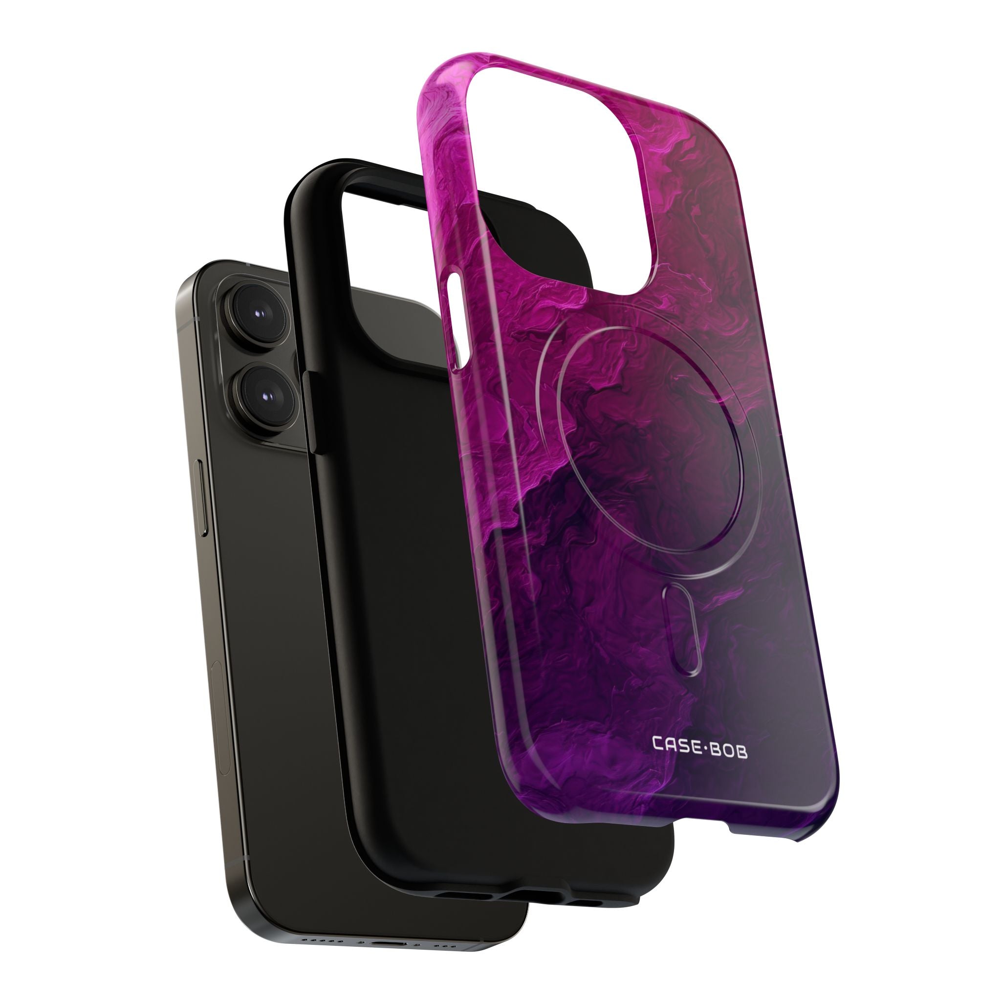 Violet Swirl iPhone 14 Pro Case - Tough+