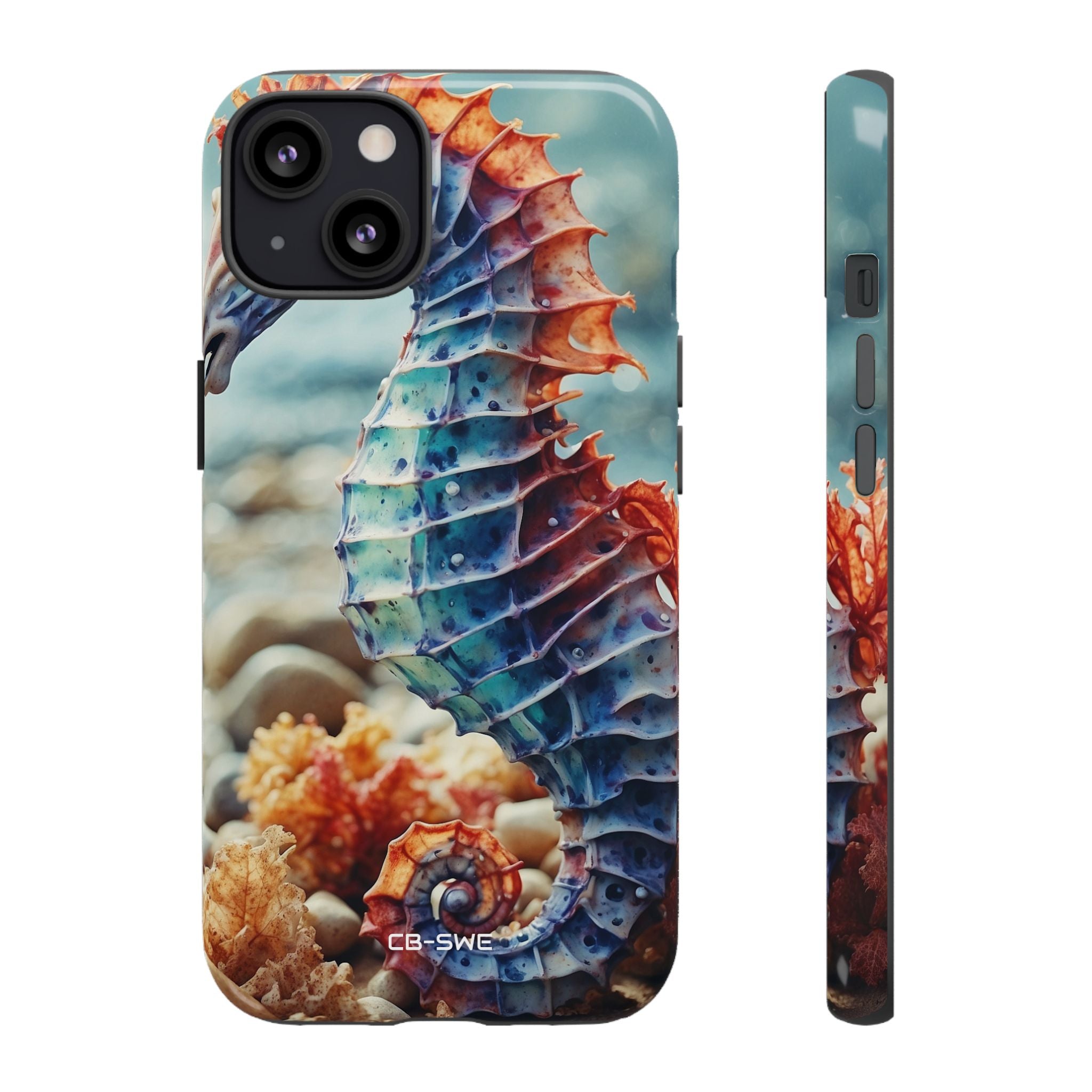 Seahorse Dances Freely - iPhone Case
