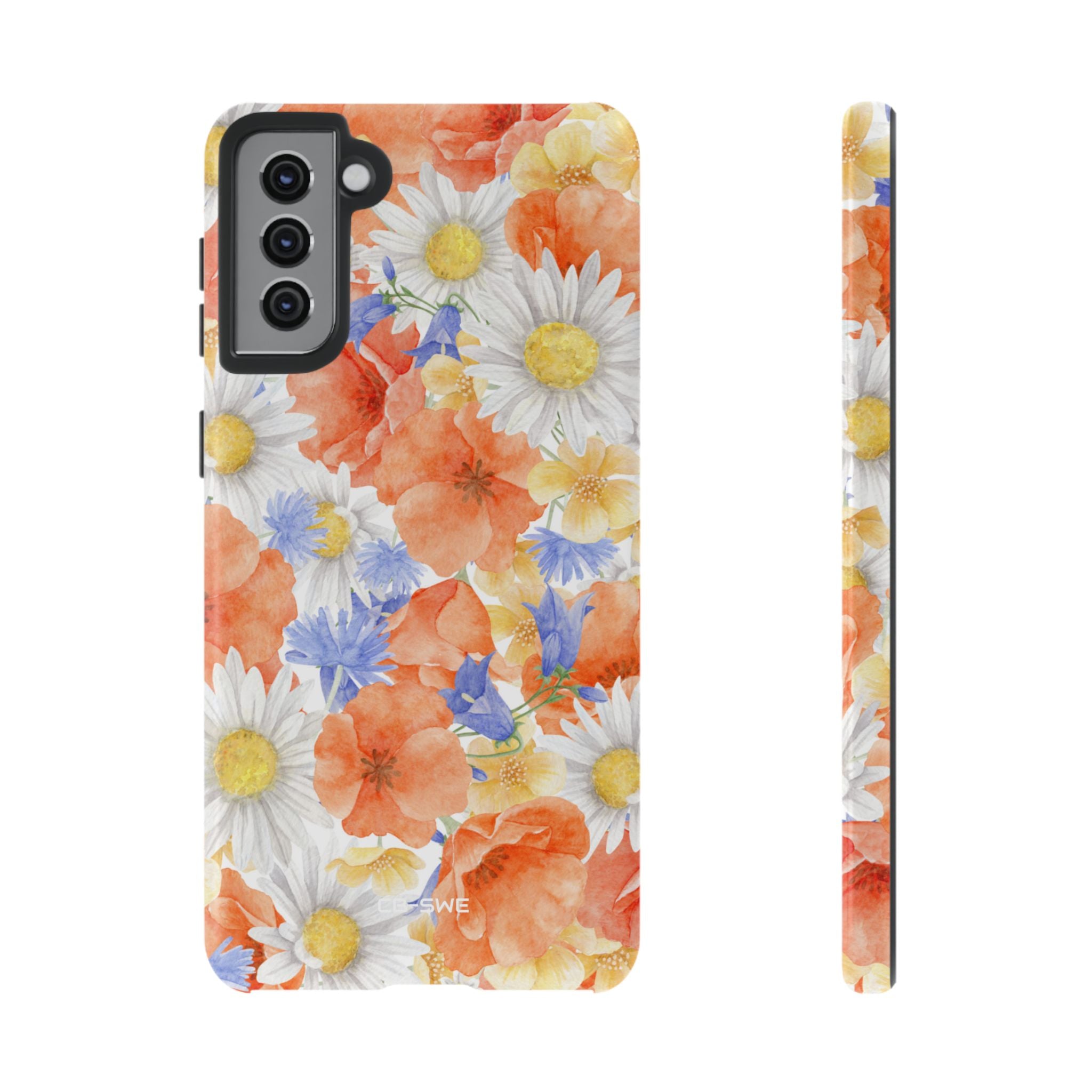 Watercolor Floral Harmony - Samsung Case