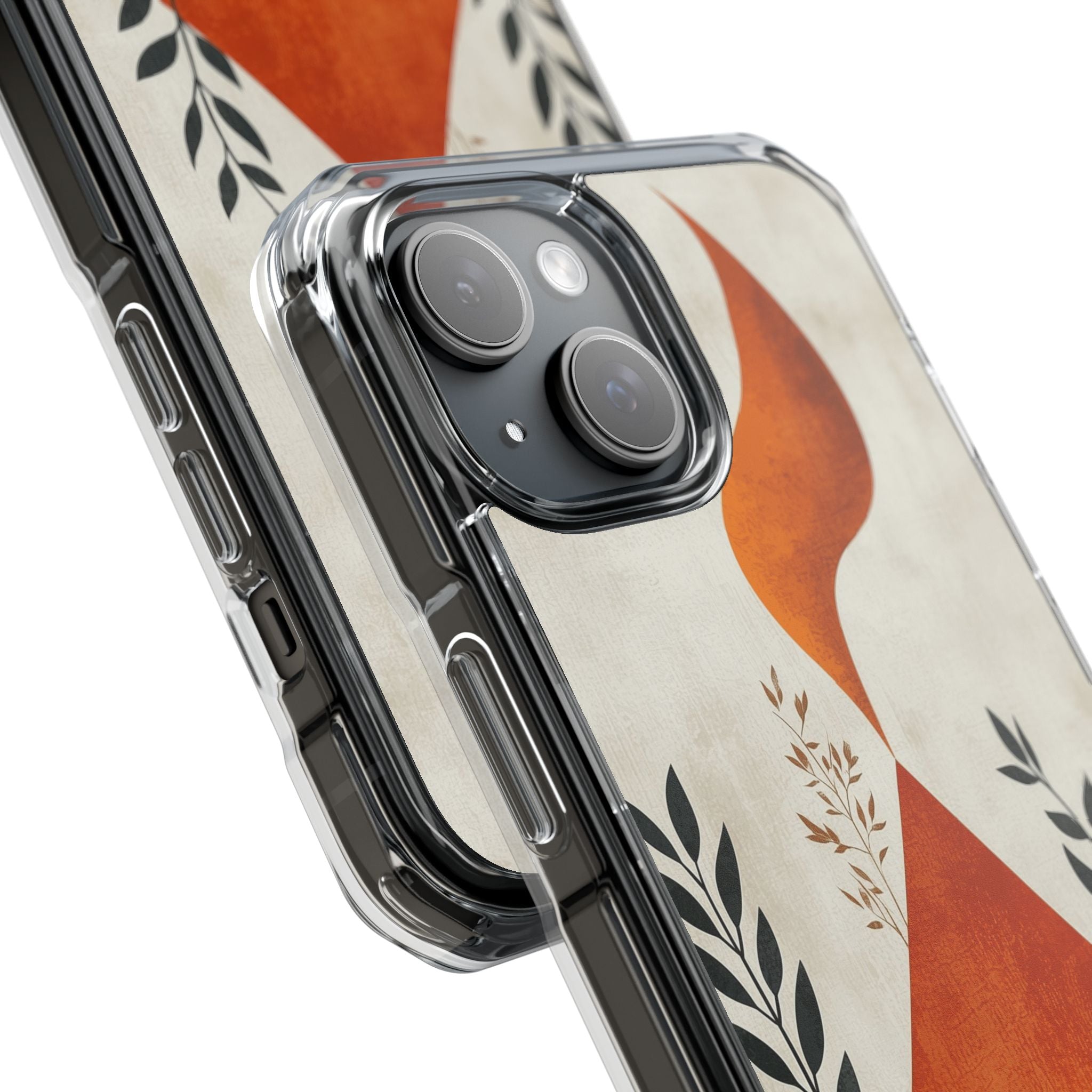 Flames Touch Mountains iPhone Case - Impact
