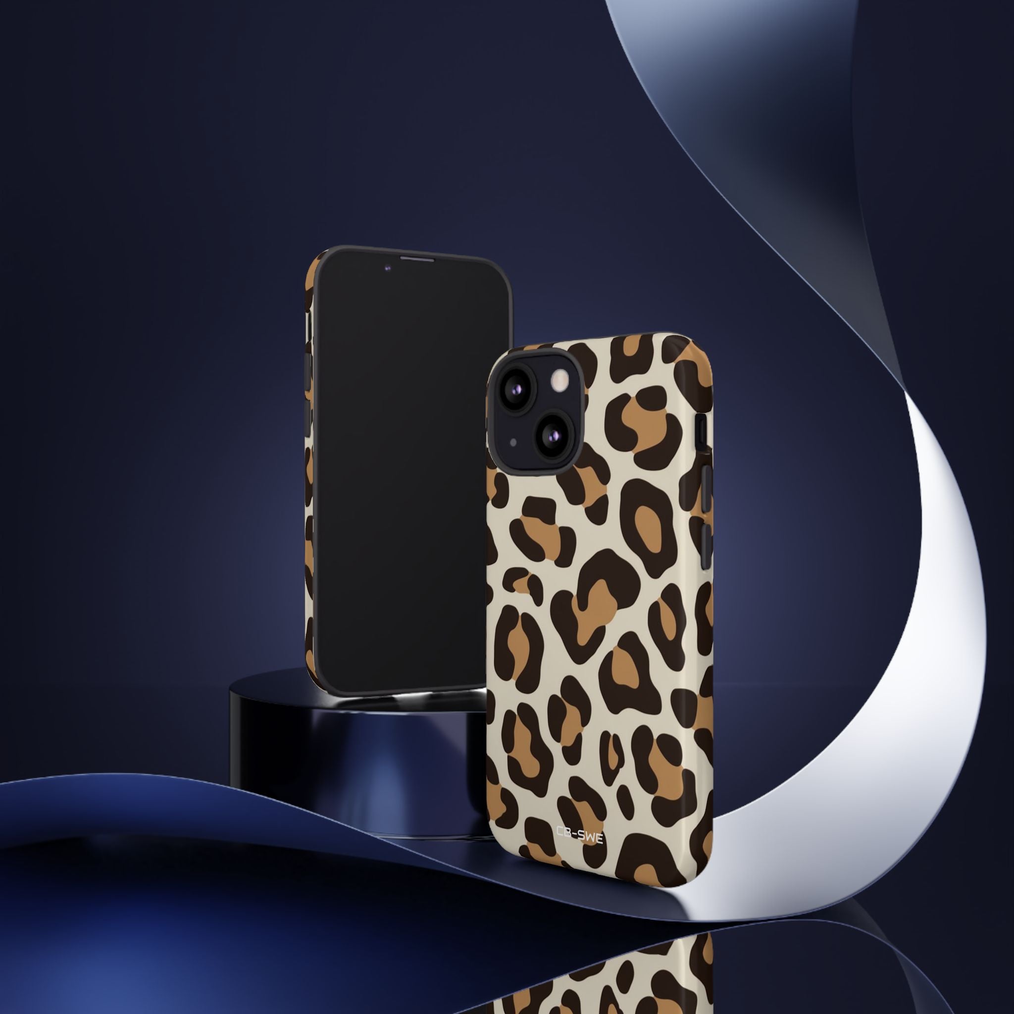 Leopard Print Elegance - iPhone Case