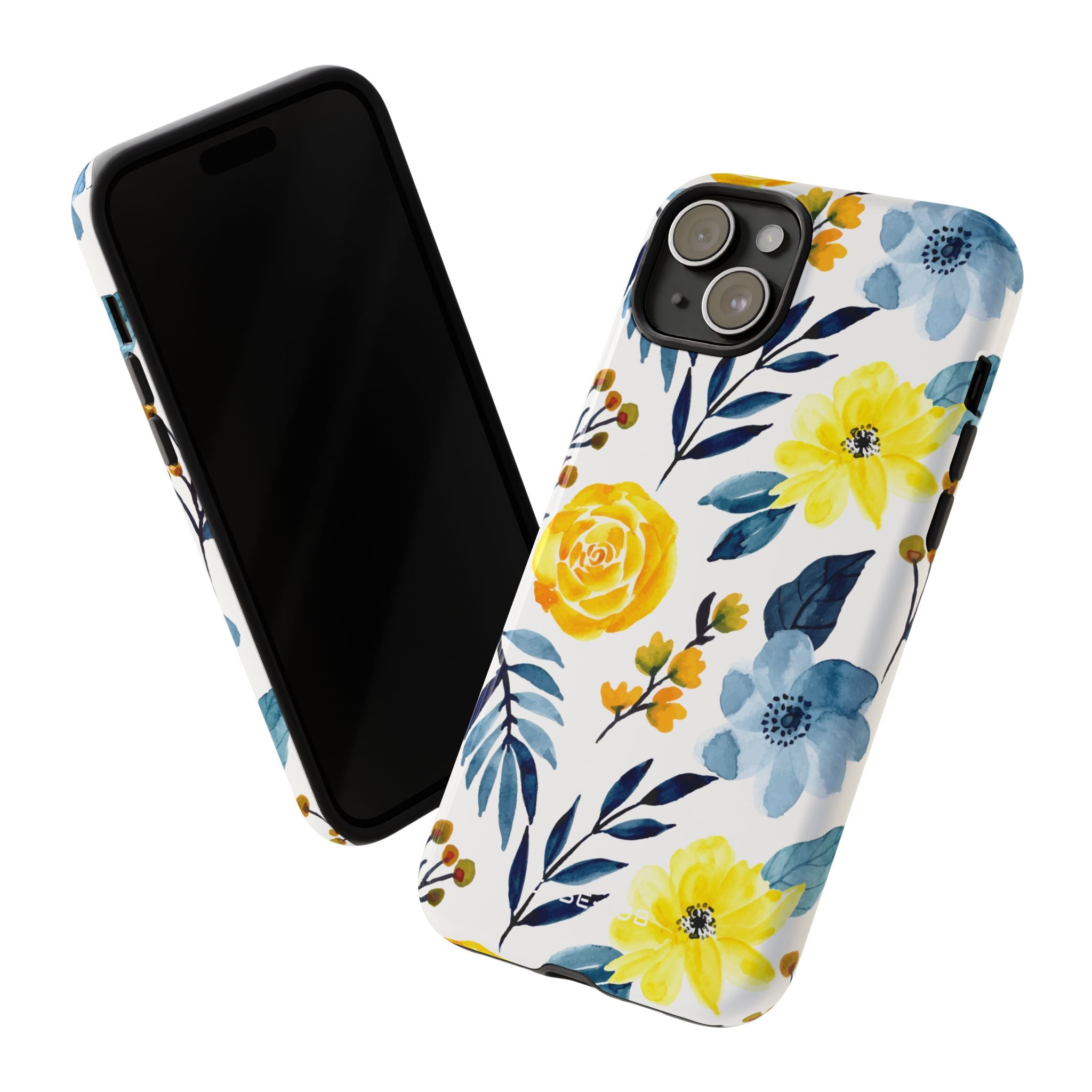 Golden Bloom iPhone 15 Plus Case - Tough