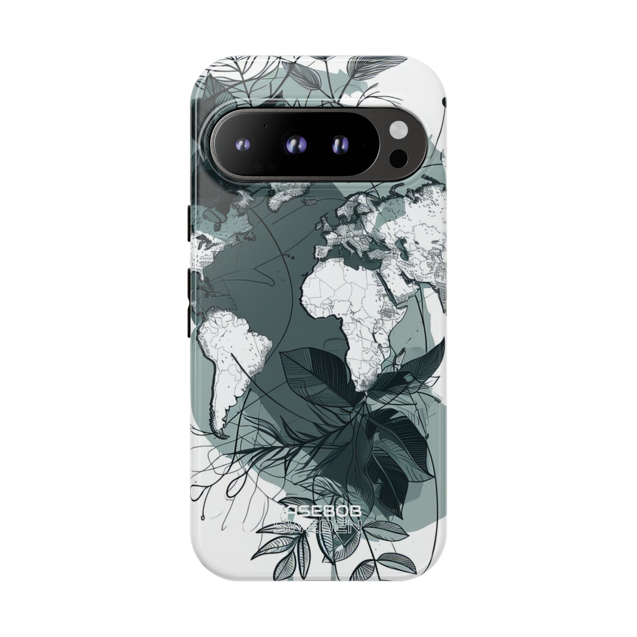 Botanische Weltkarte Google Pixel 9 – Robust