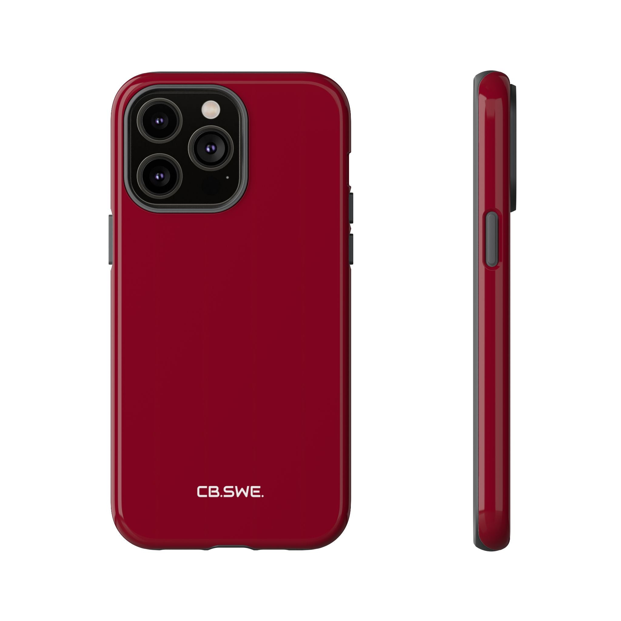 Burgundy iPhone Case - Tough