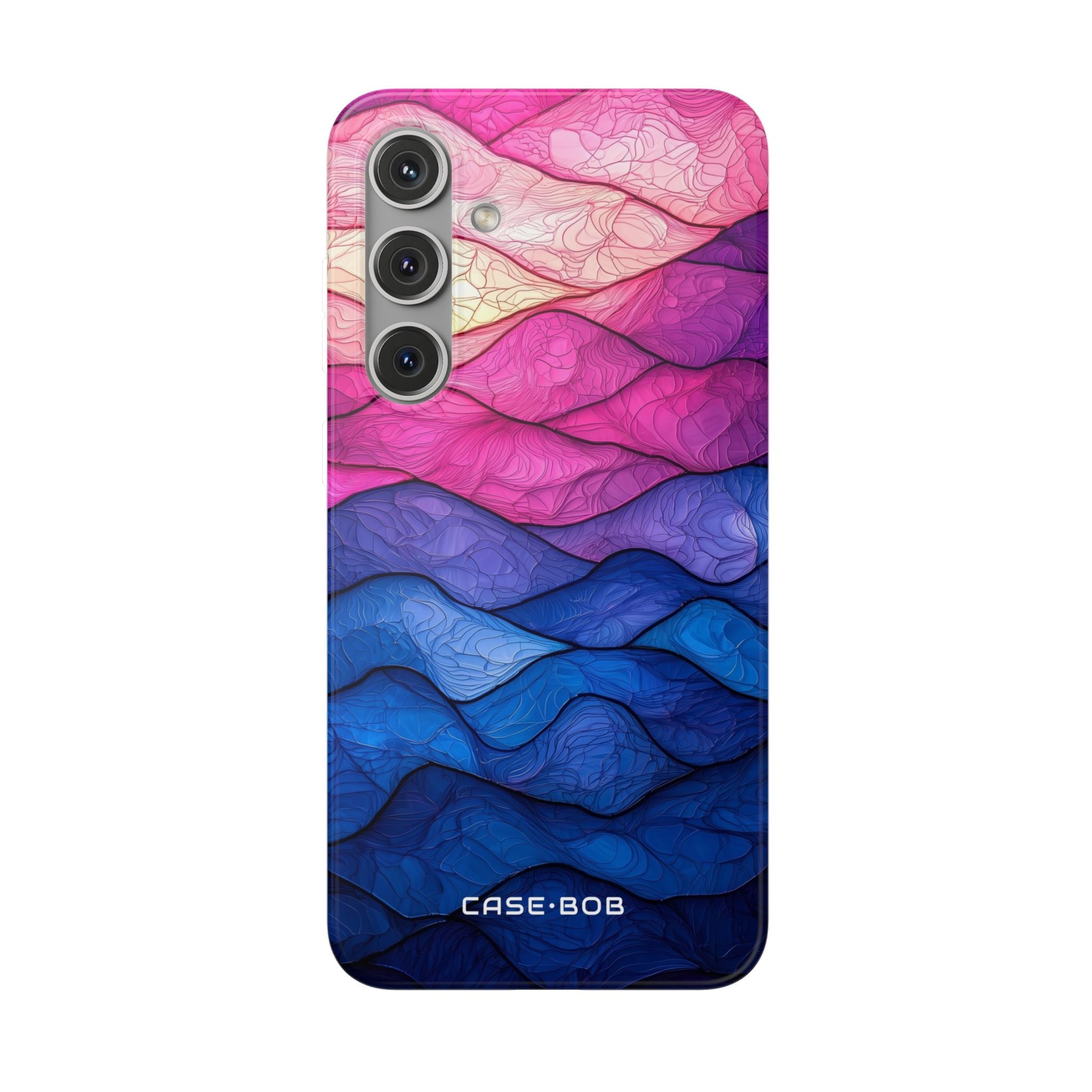 Wavy Vein Gradient Samsung S24 Plus Case - Soft