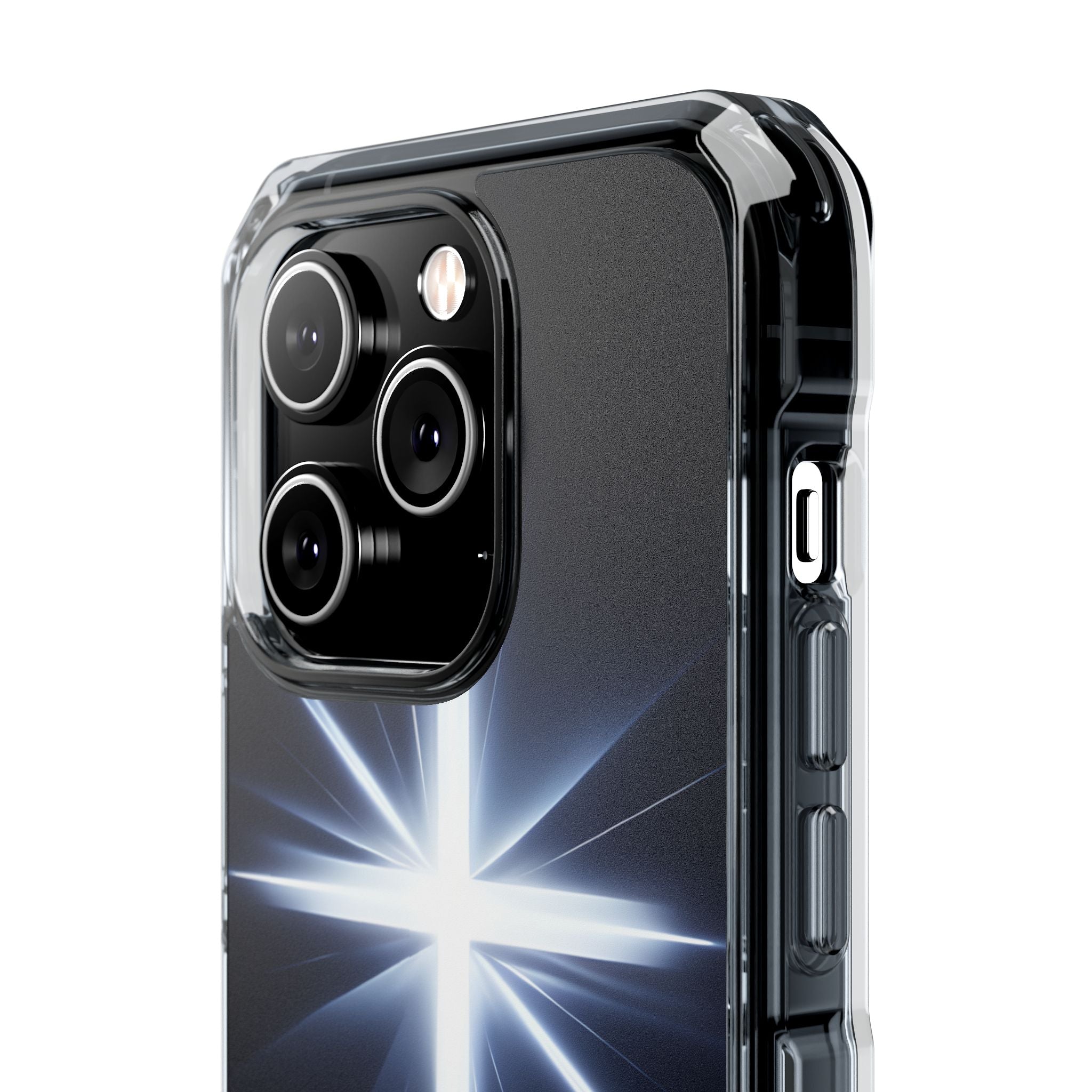 Luminous Cross Radiance iPhone Case - Impact