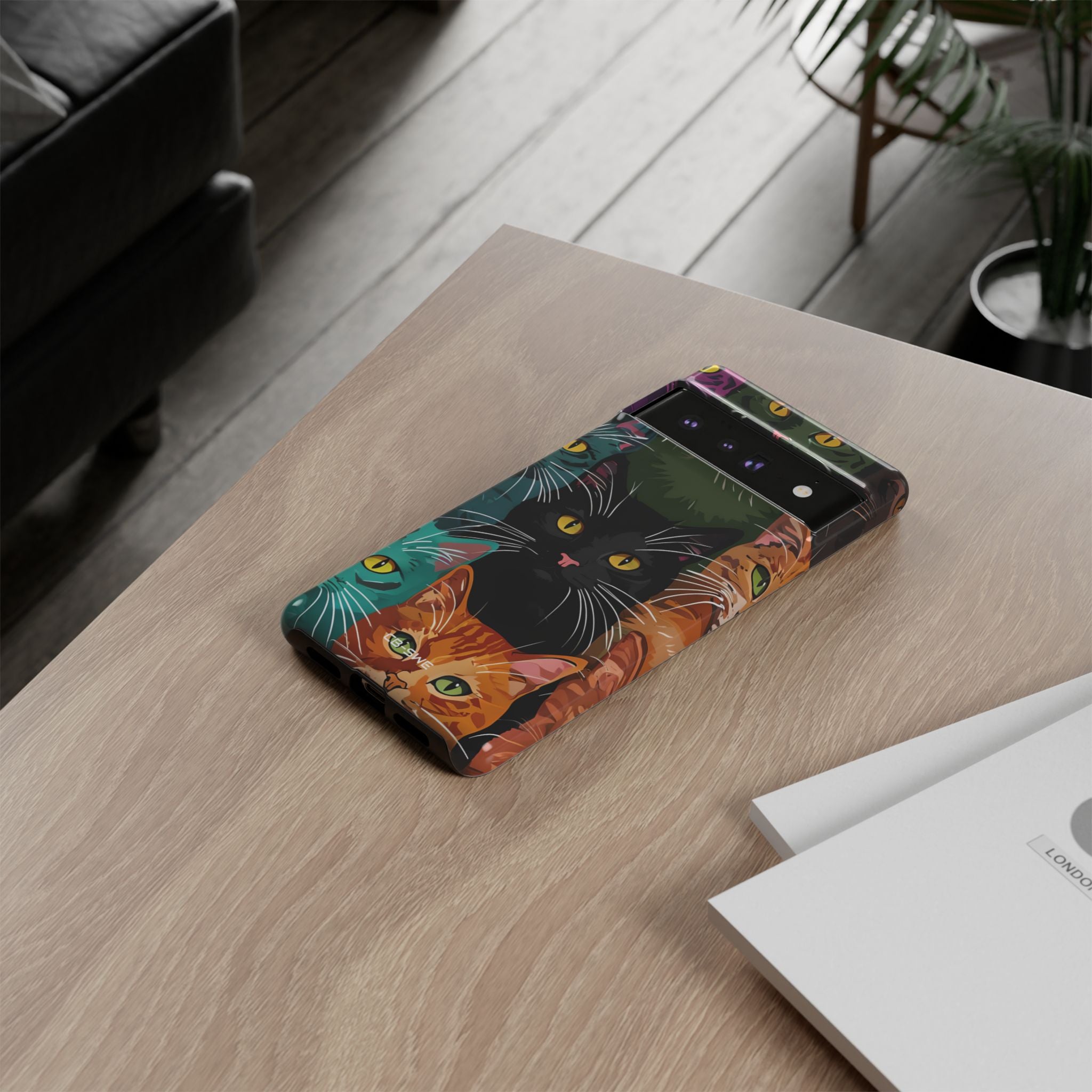 Colorful Cat Charisma - Google Pixel Case