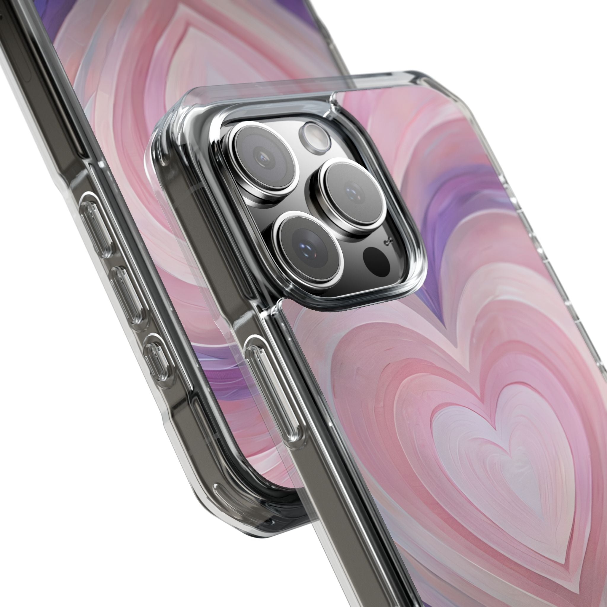 Impressionistic Heart Layers iPhone Case - Impact