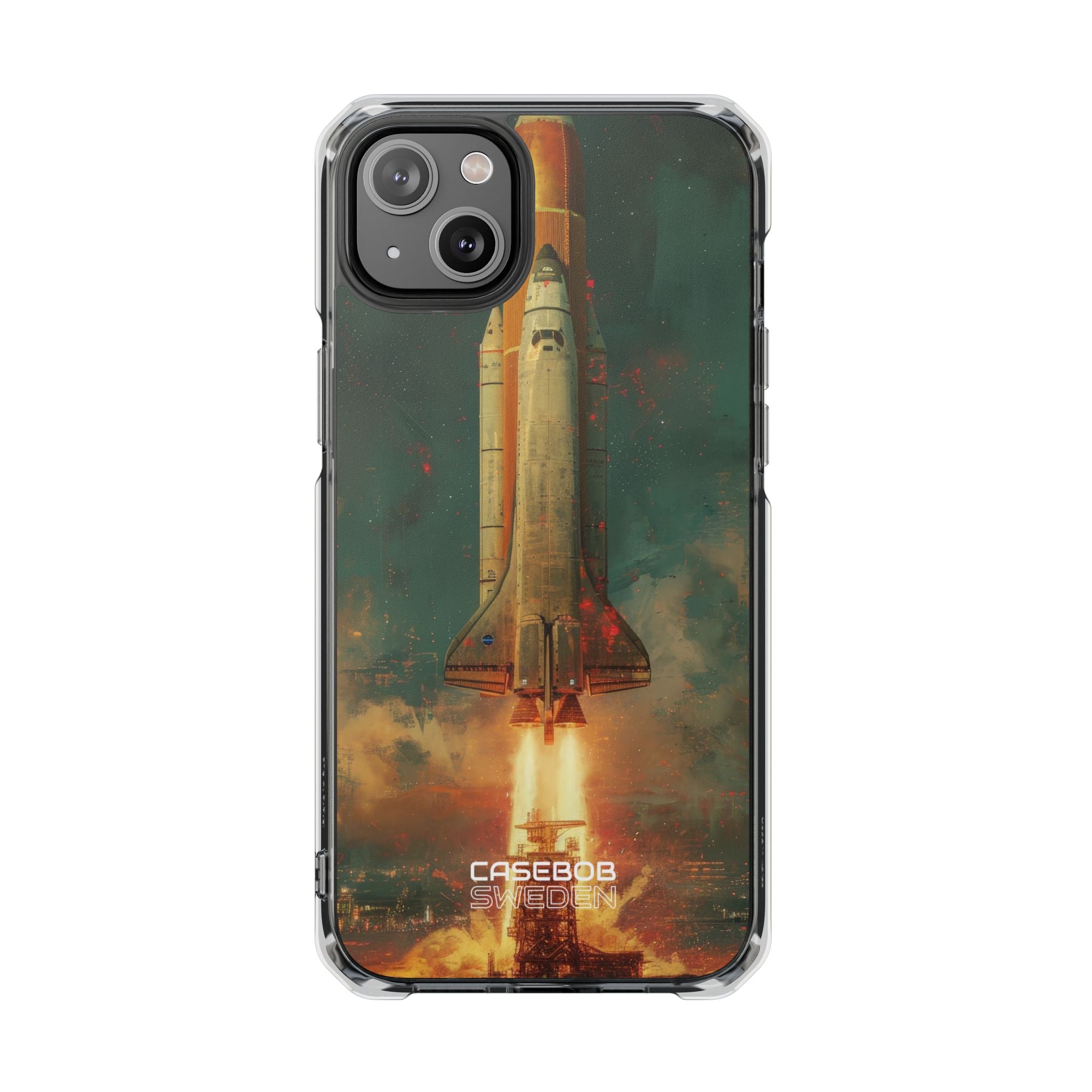 Cosmic Shuttle Ascent iPhone 14 - Impact Clear+