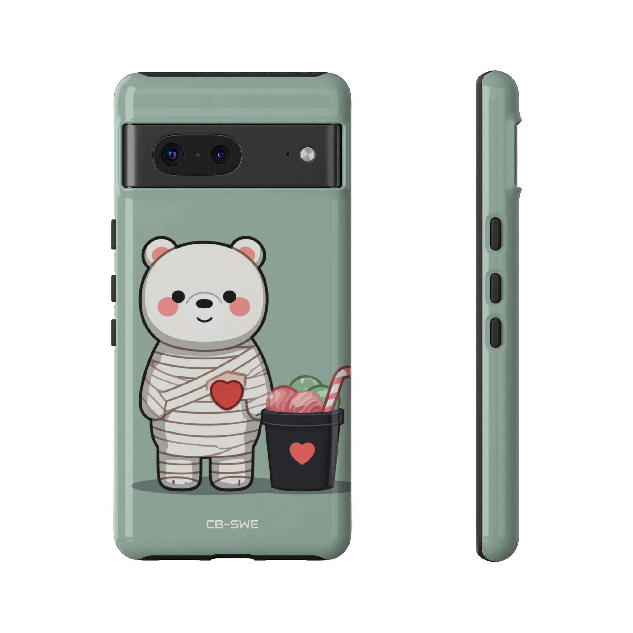 Mummy Bear Smiles Bright - Google Pixel Case