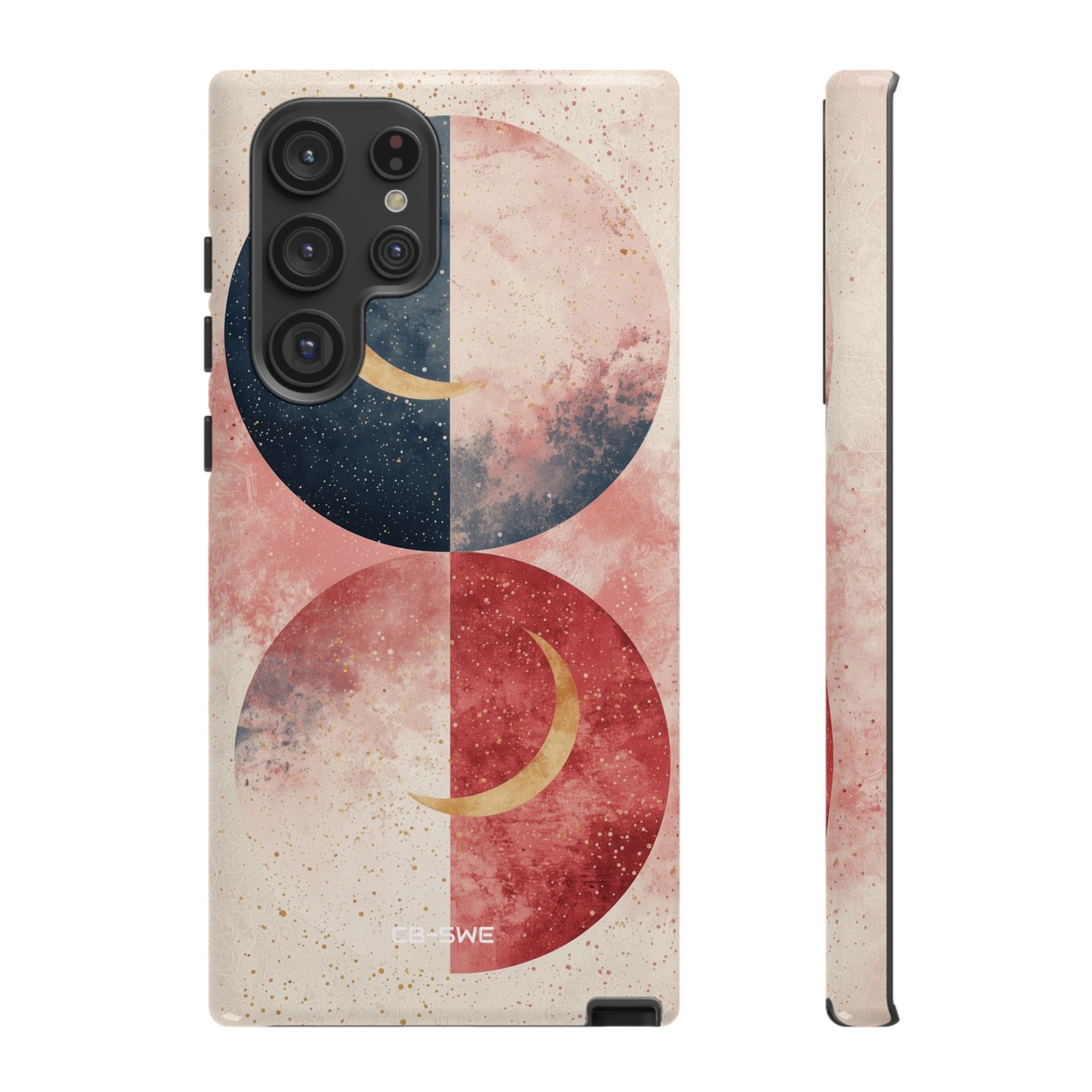 Crescents Embrace Stars - Samsung Case