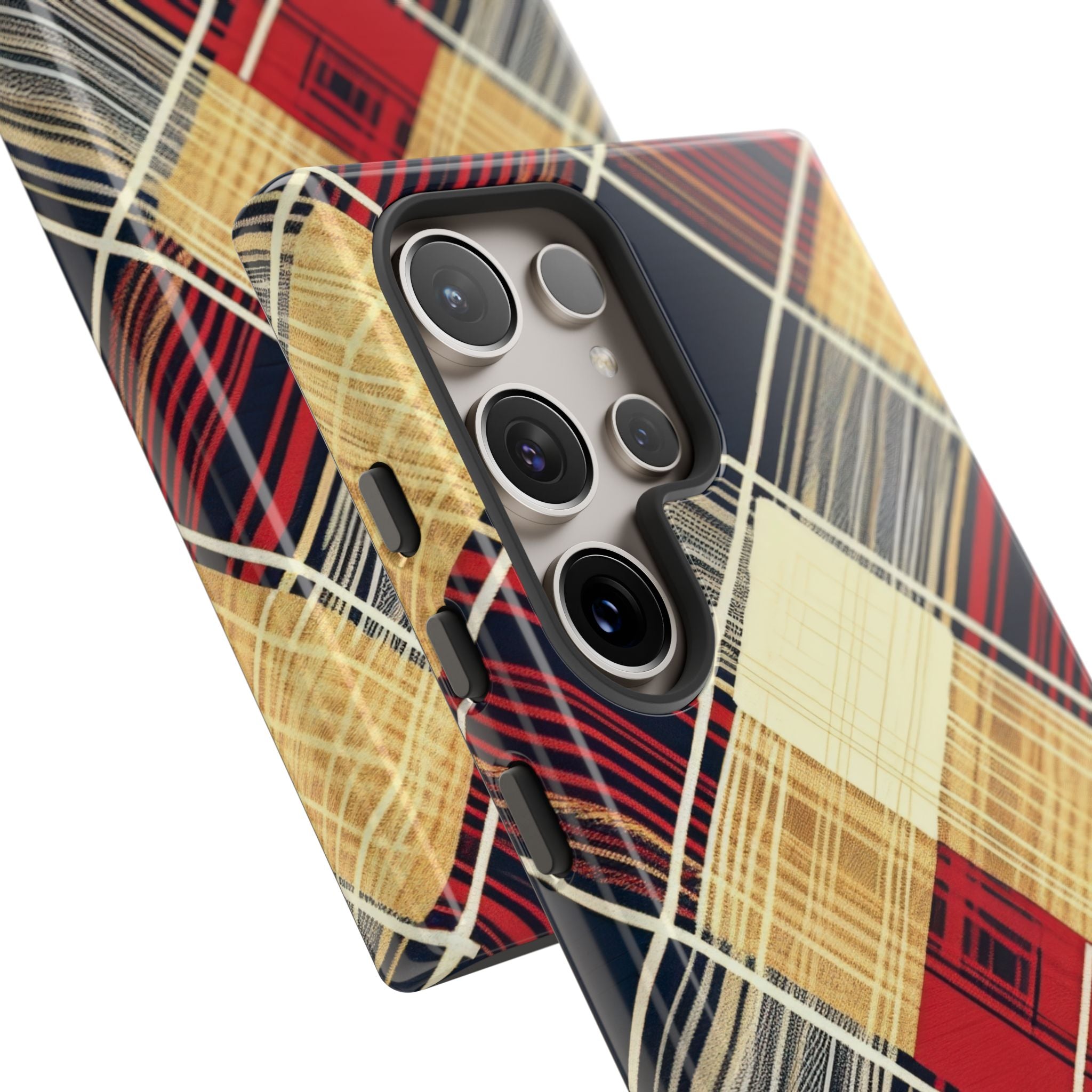 Plaid Diamond Tapestry Samsung S24 - Tough