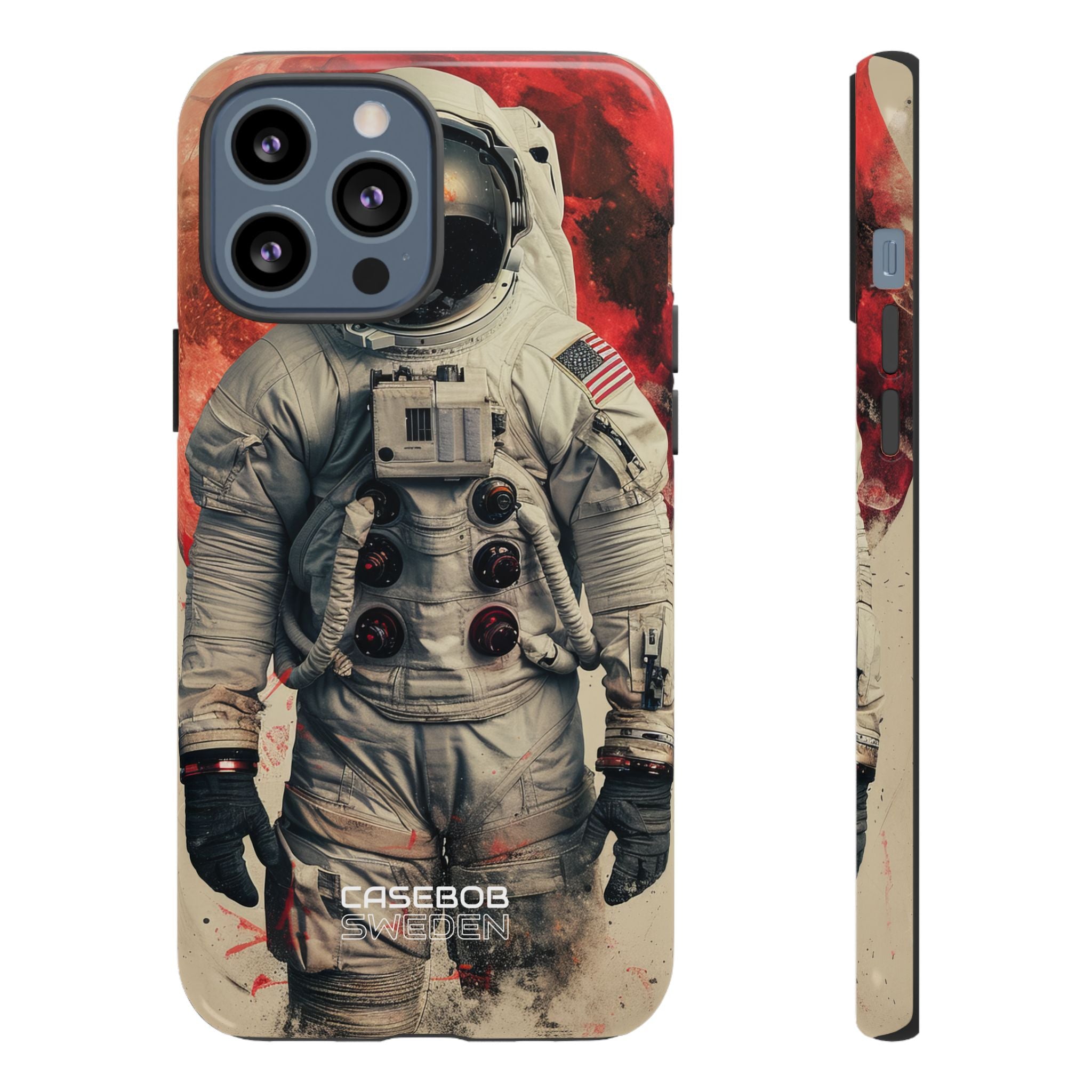 Crimson Spacewalk Dream iPhone 13 - Tough