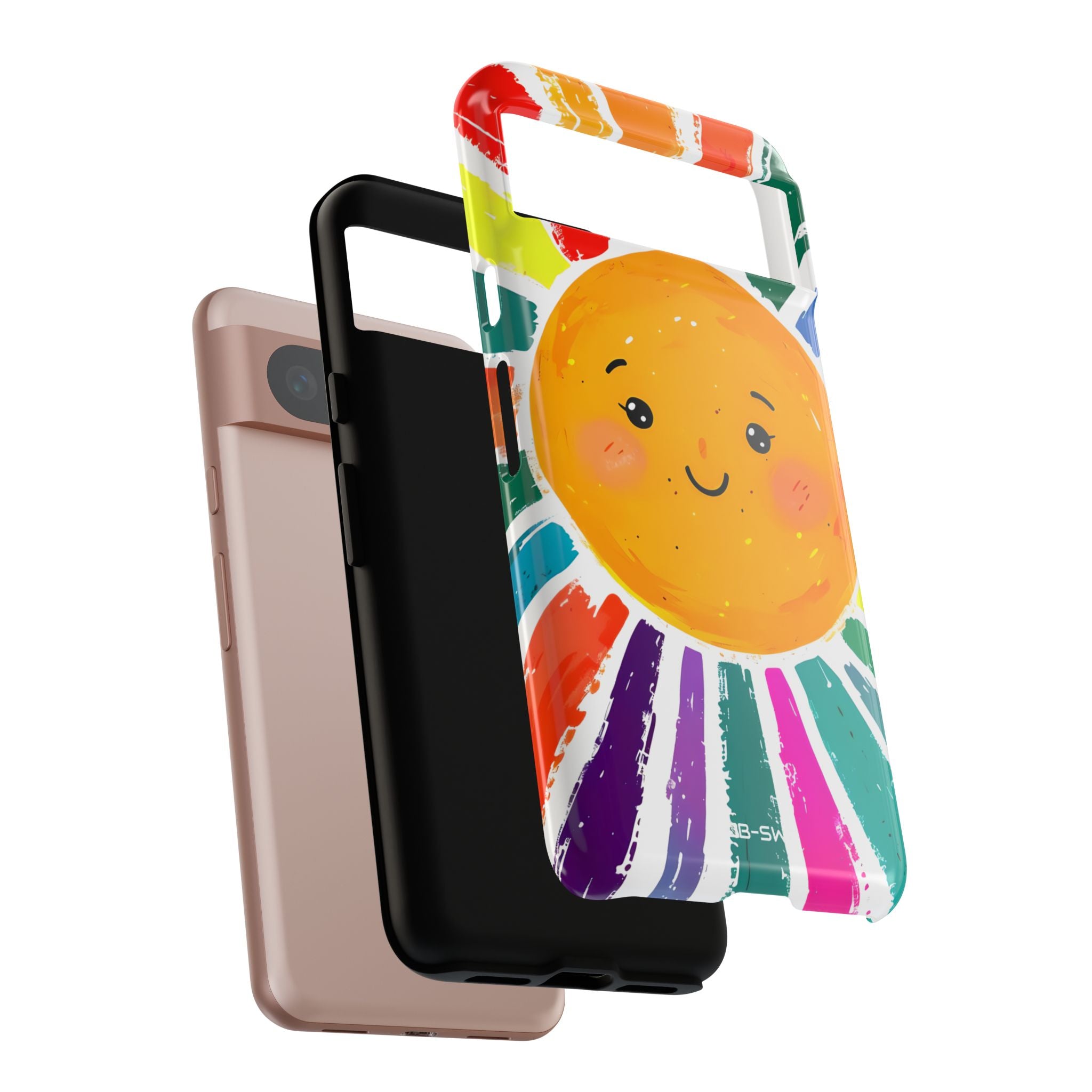 Radiant Smiling Sun - Google Pixel Case