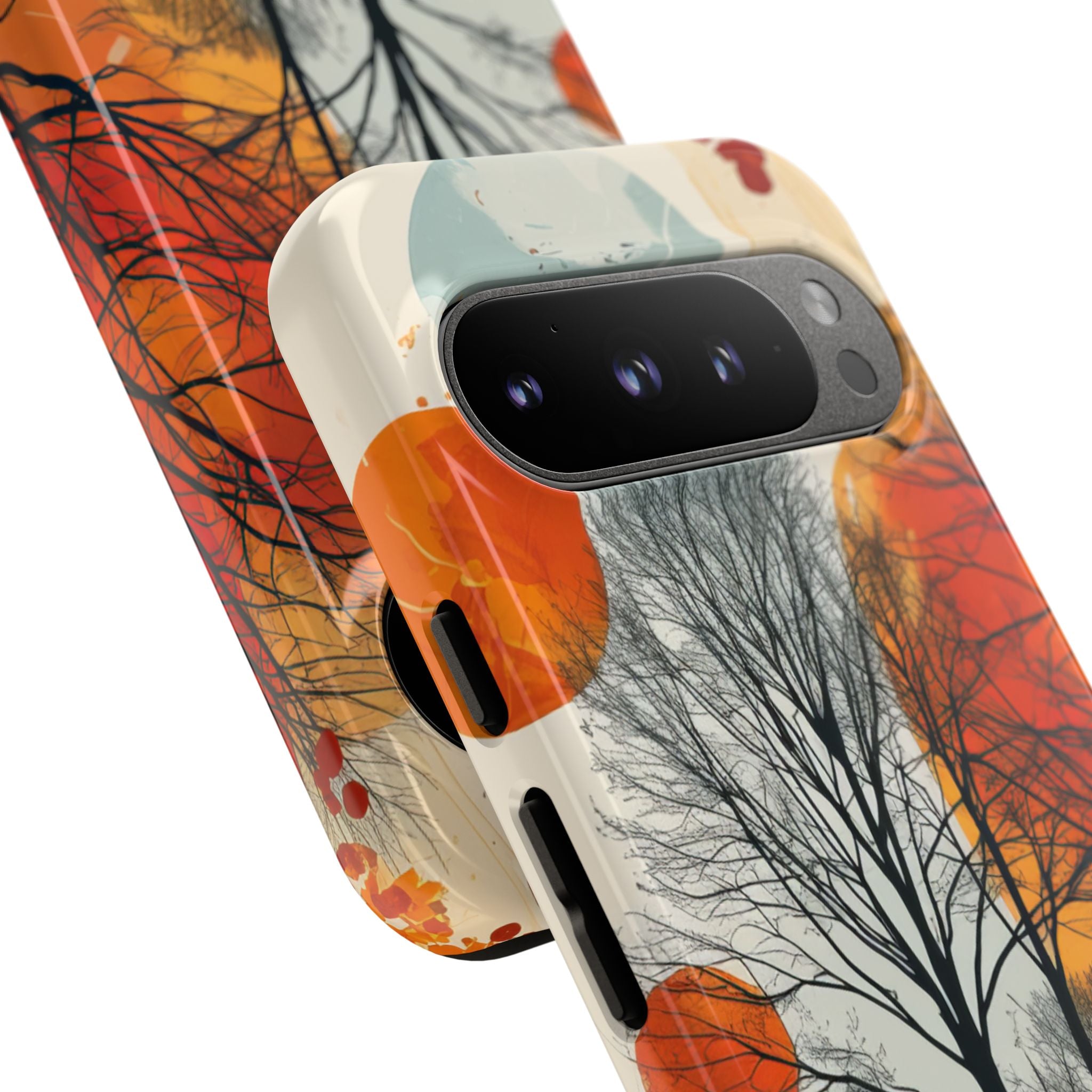 Herbstbäume leuchten Google Pixel 9 – Robust