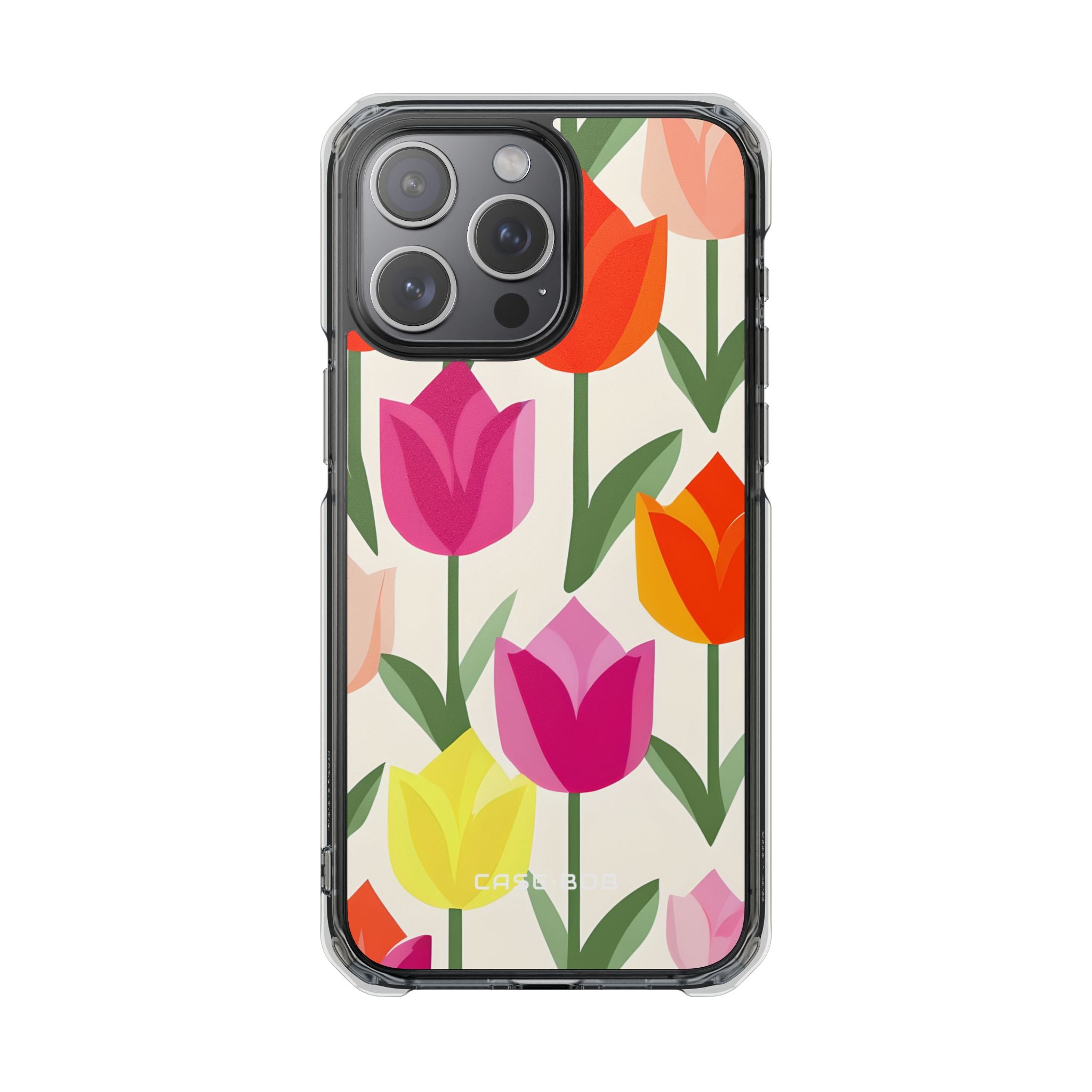 Tulip Harmony Green iPhone 15 Pro Max Case - Impact