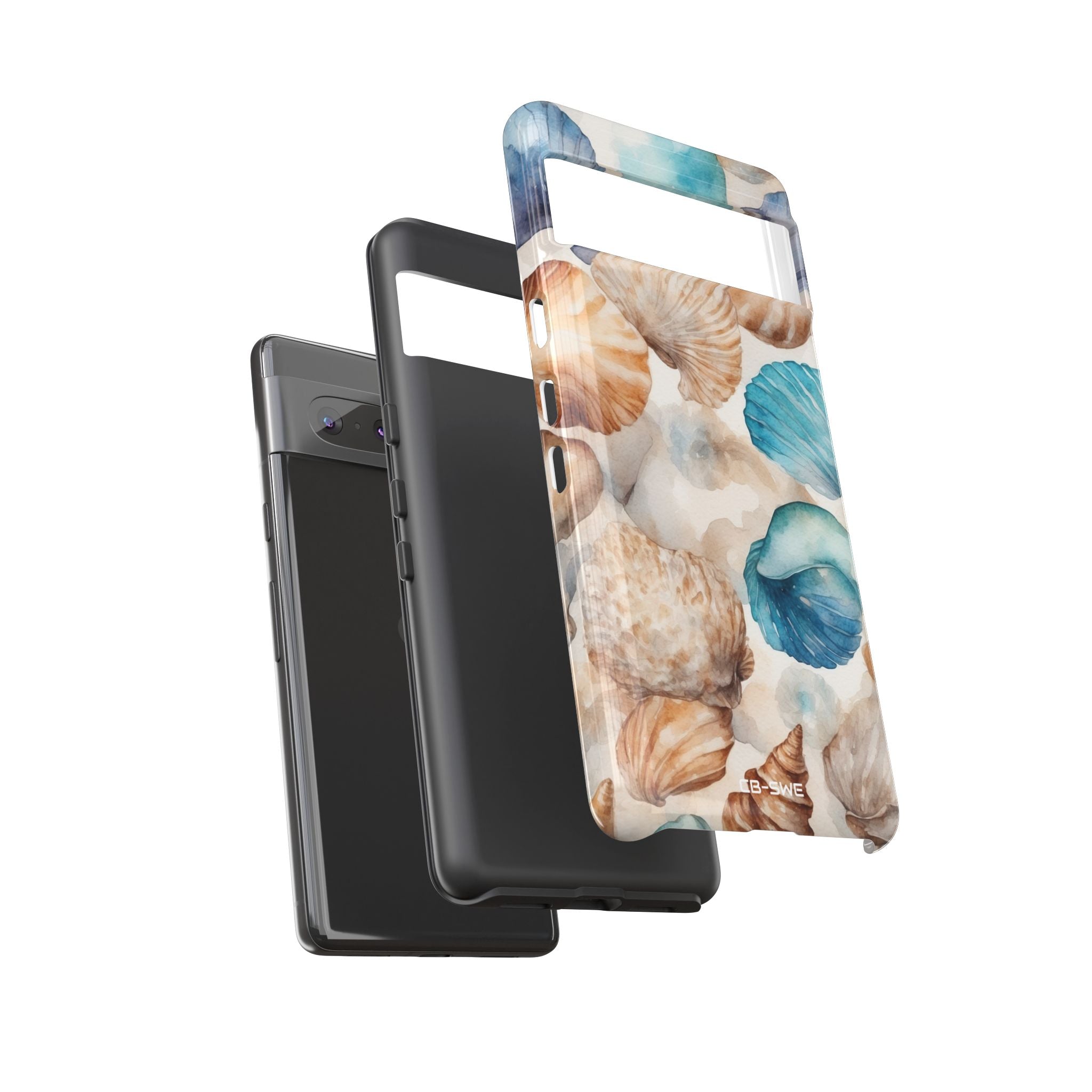 Seashells Embrace Shore - Google Pixel Case