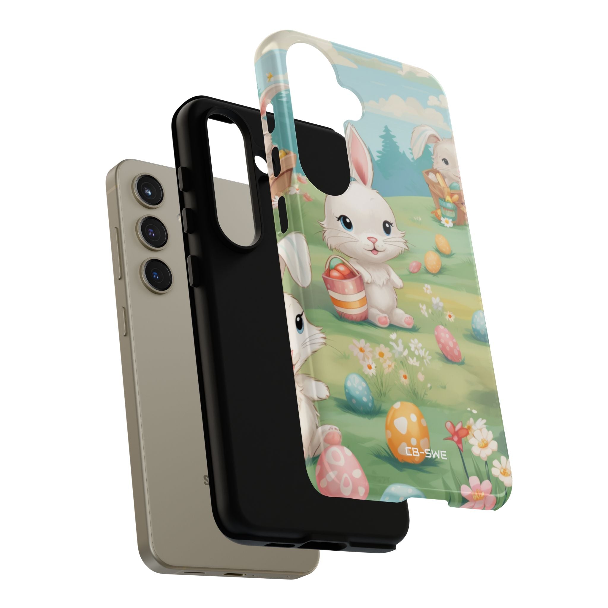 Bunnies Hunt Eggs - Samsung Case