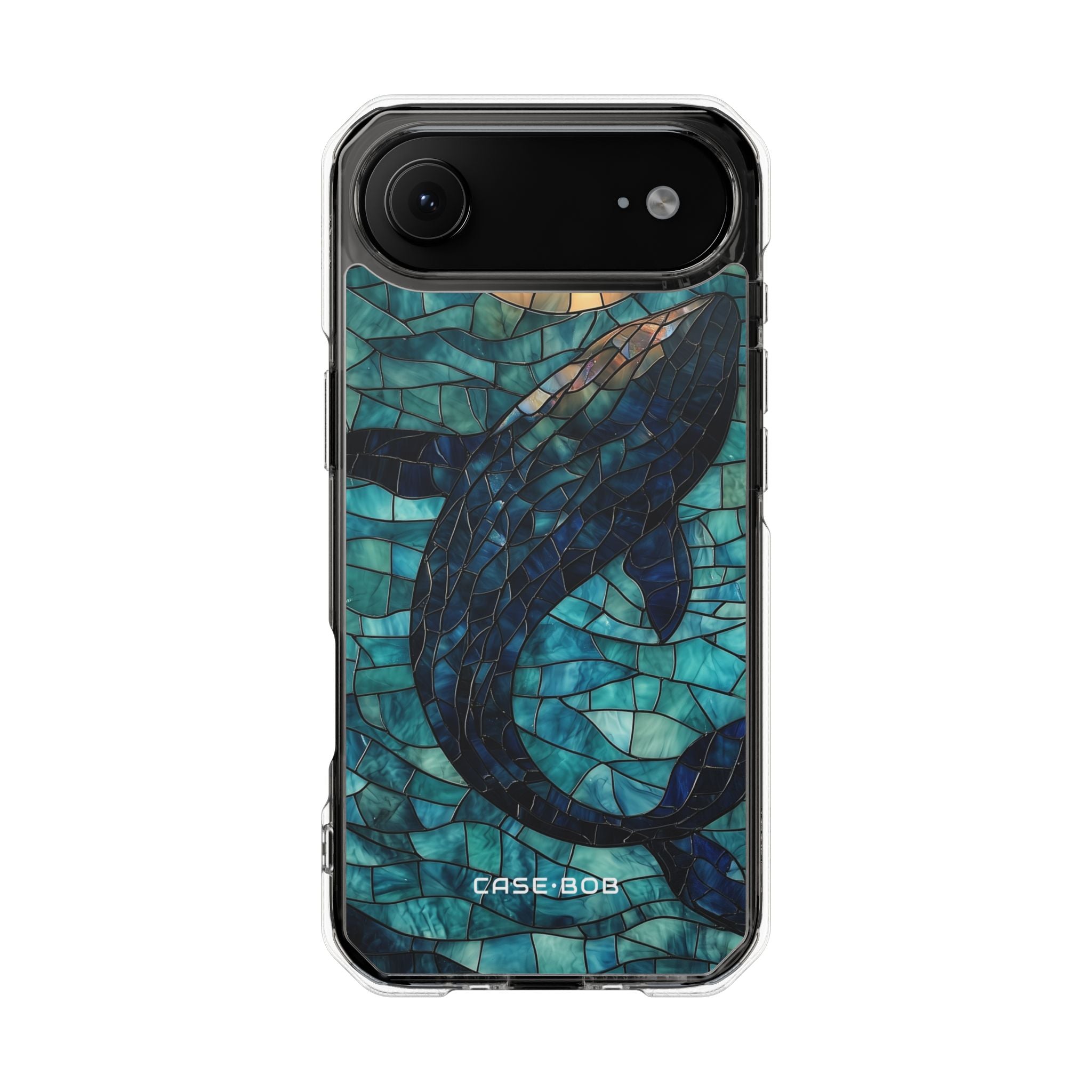 Blue Whale Glow iPhone 17 Air Case - Impact