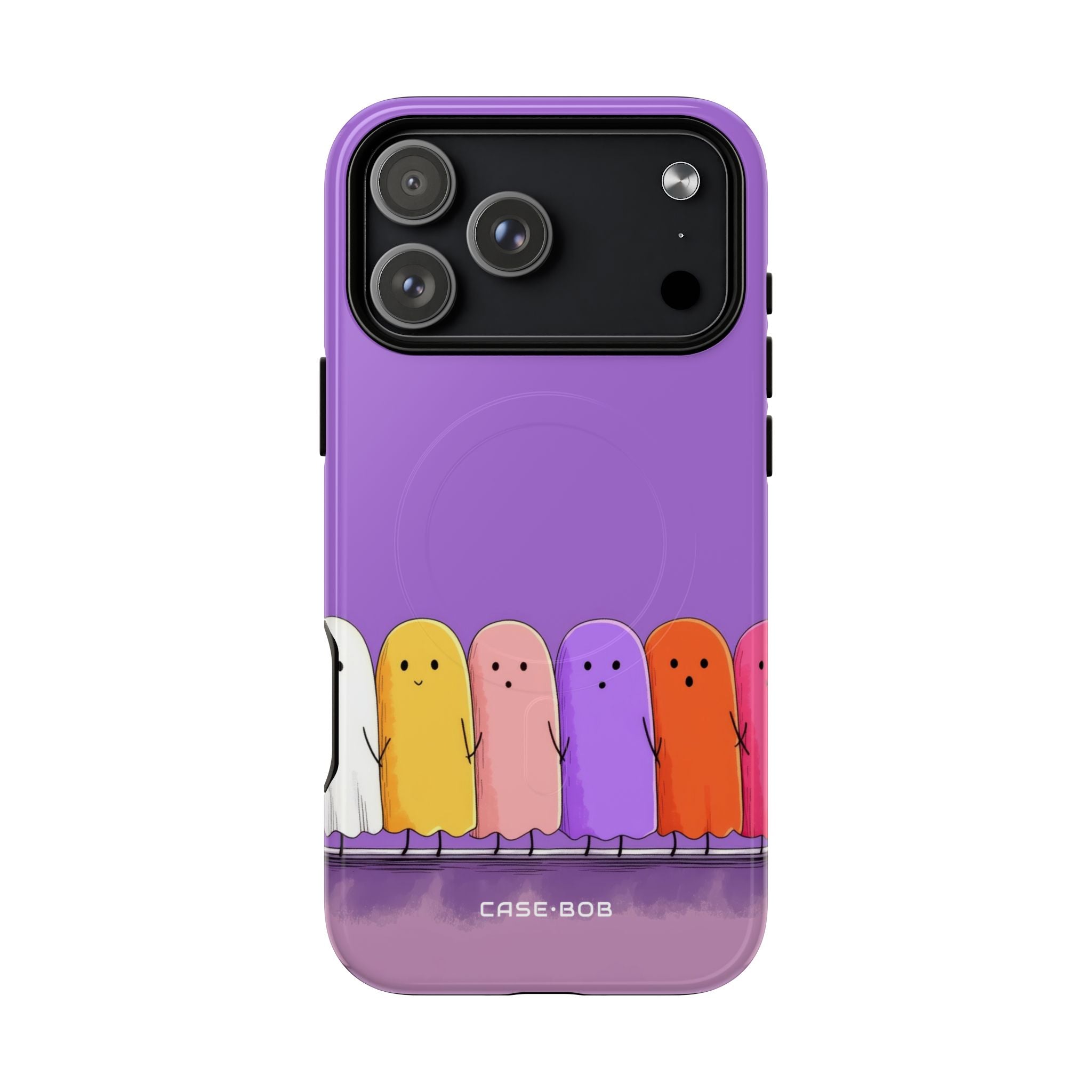 Colorful Ghosts iPhone 17 Pro Max Case - Tough+
