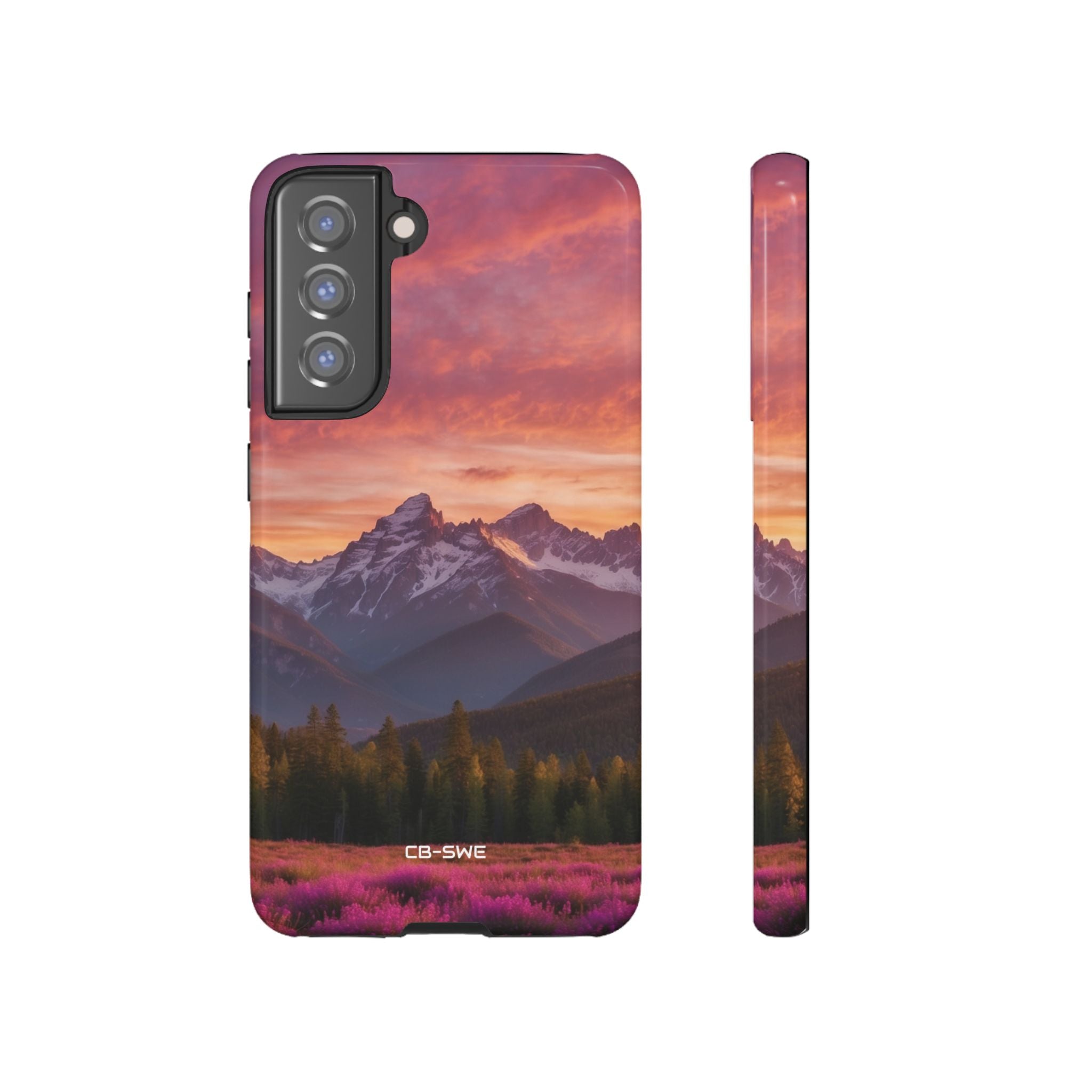 Mountain Peaks Glow - Samsung Case