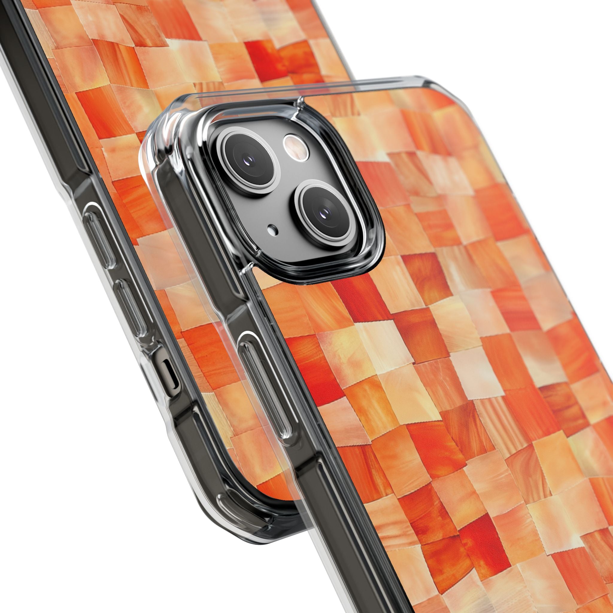 Vibrant Mosaic Tapestry iPhone 14 - Impact Clear+