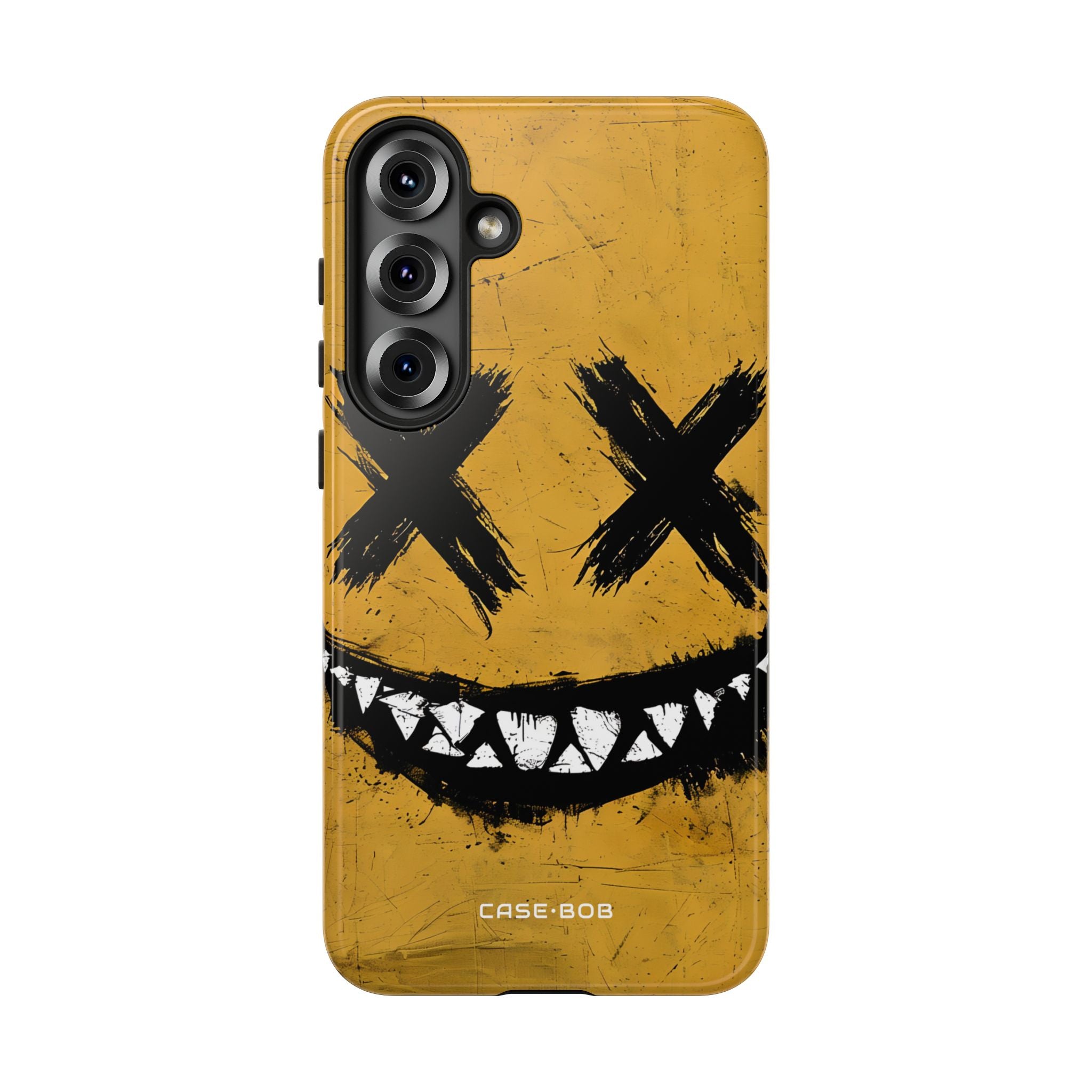 Jagged Smile Yellow Samsung S25 Plus Case - Tough