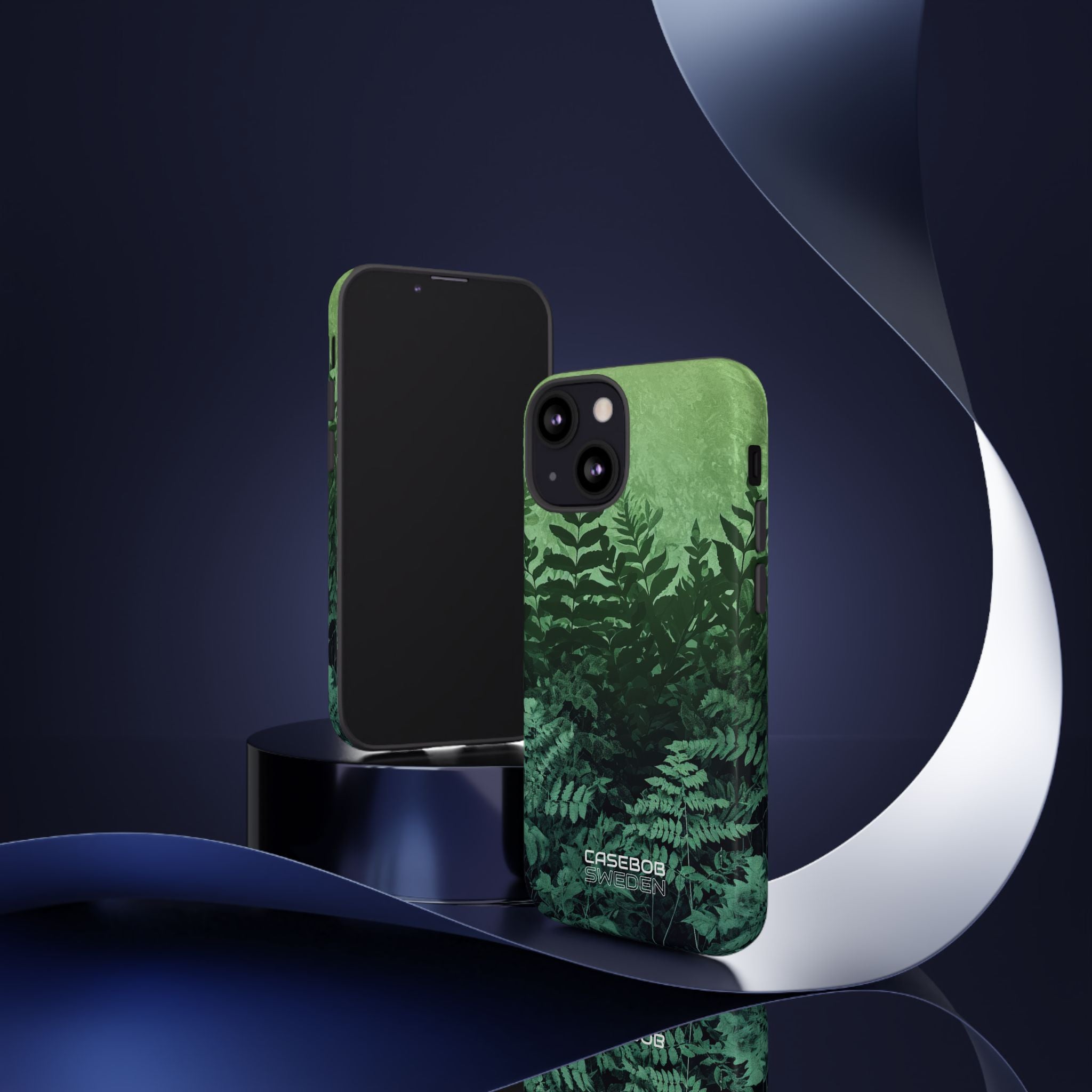 Verdant Fern Silhouettes iPhone 13 - Tough
