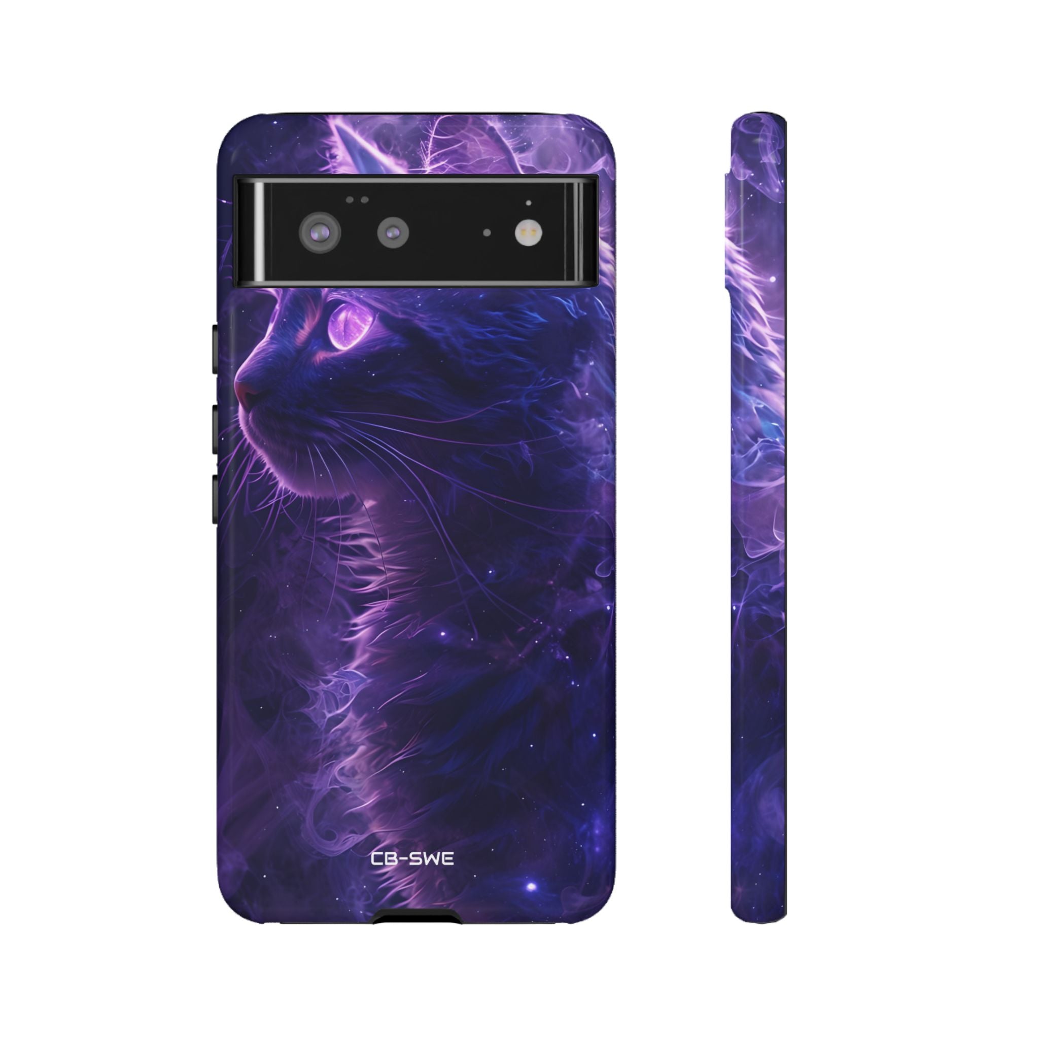 Mystical Starlit Cat - Google Pixel Case
