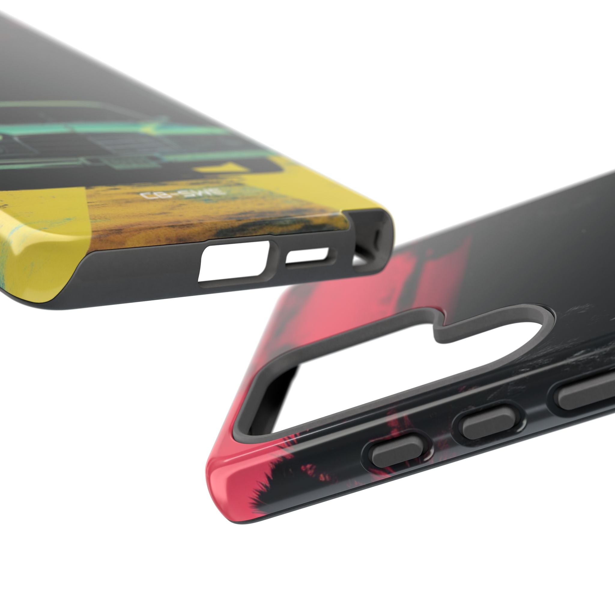 Retro Futuristic Nightscape - Samsung Case