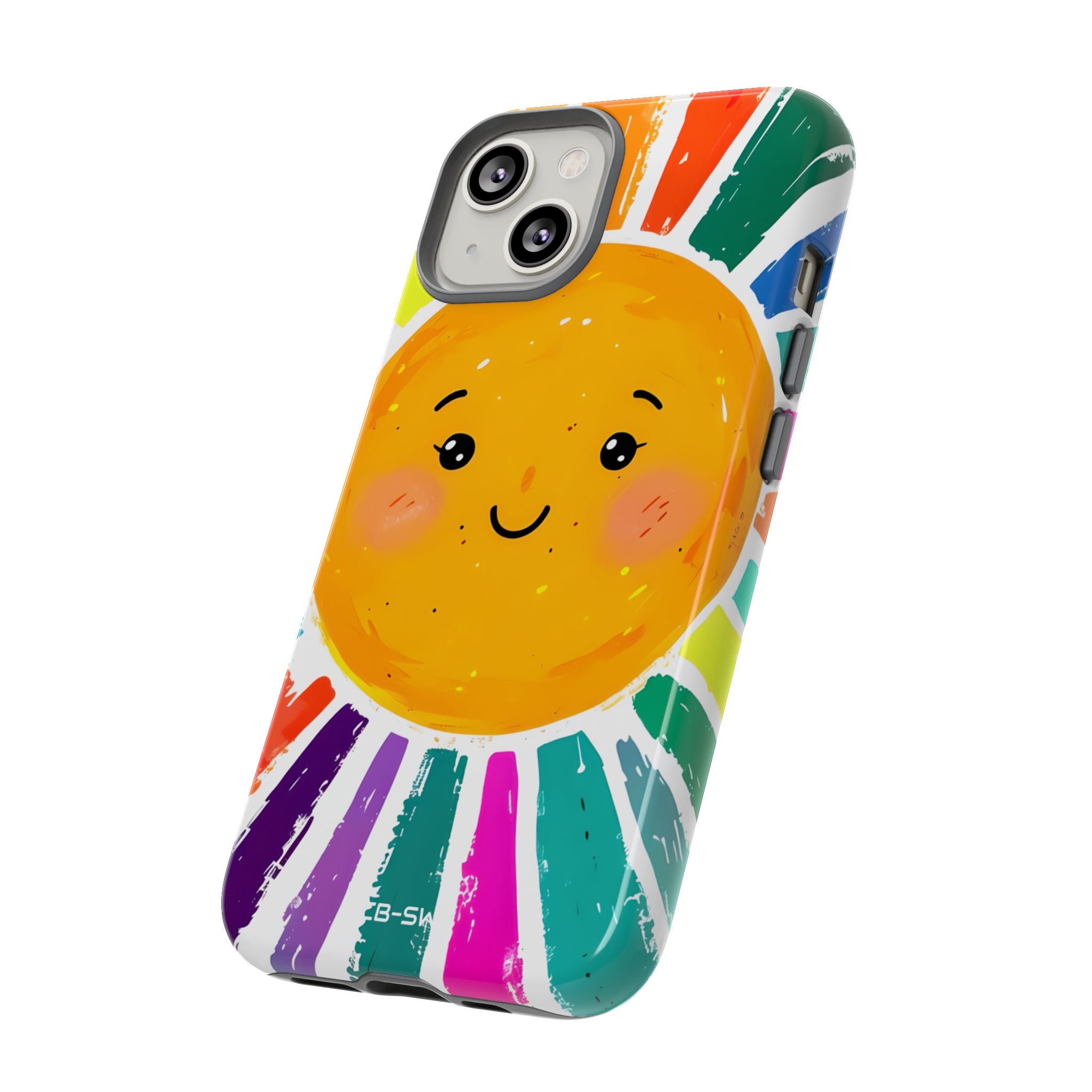 Radiant Smiling Sun - iPhone Case