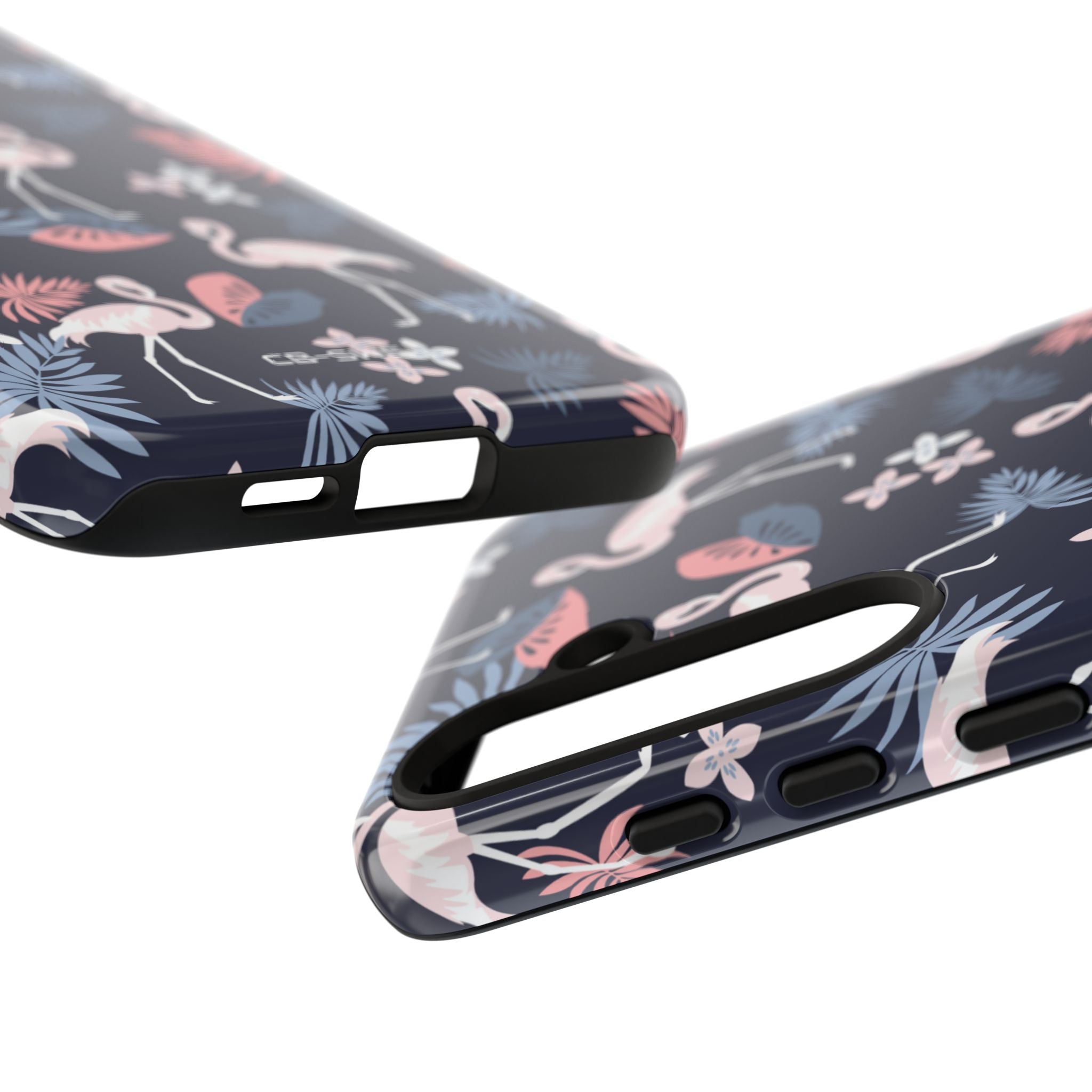 Flamingos Dance Playfully - Samsung Case