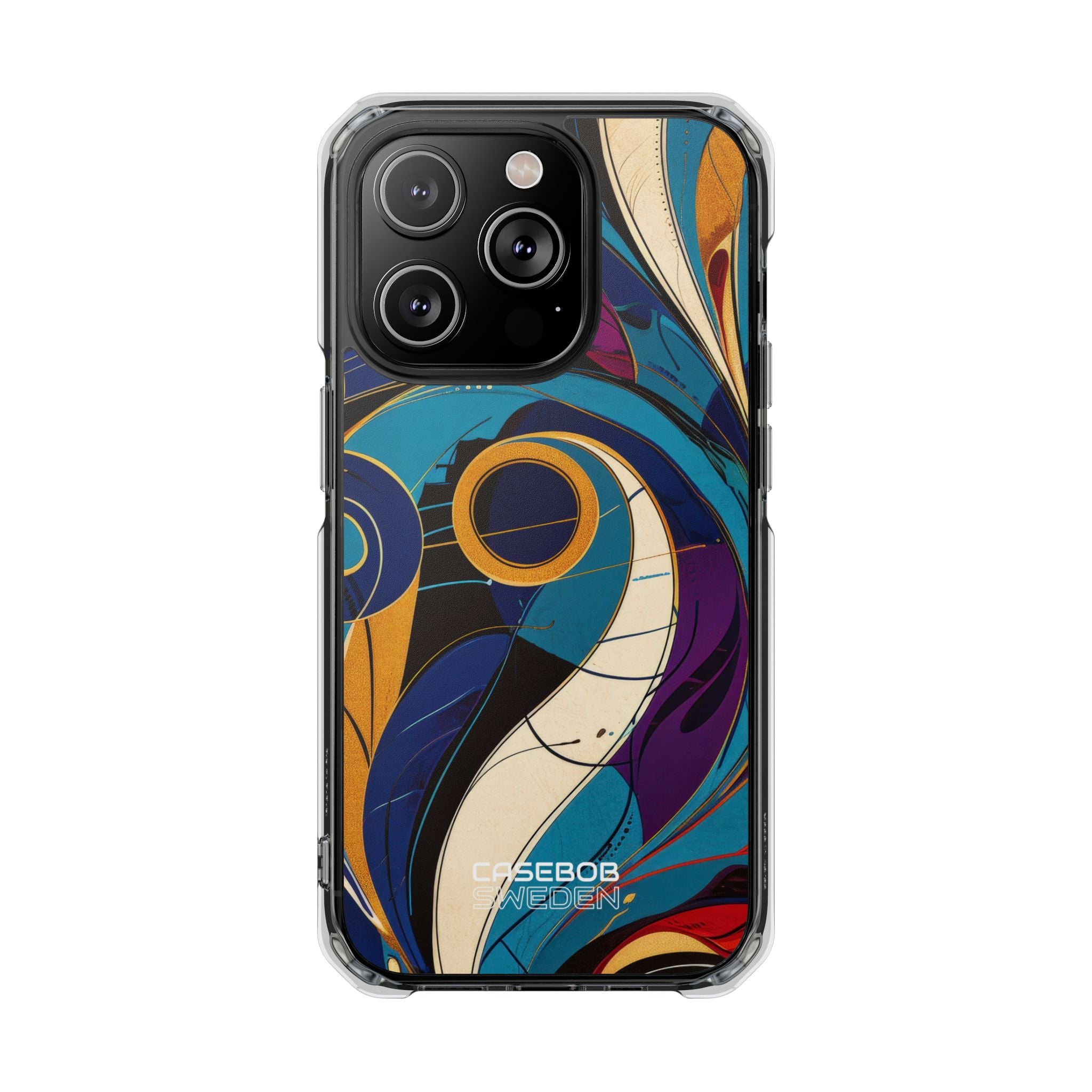 Swirling Copper Dreams iPhone 14 - Impact Clear+