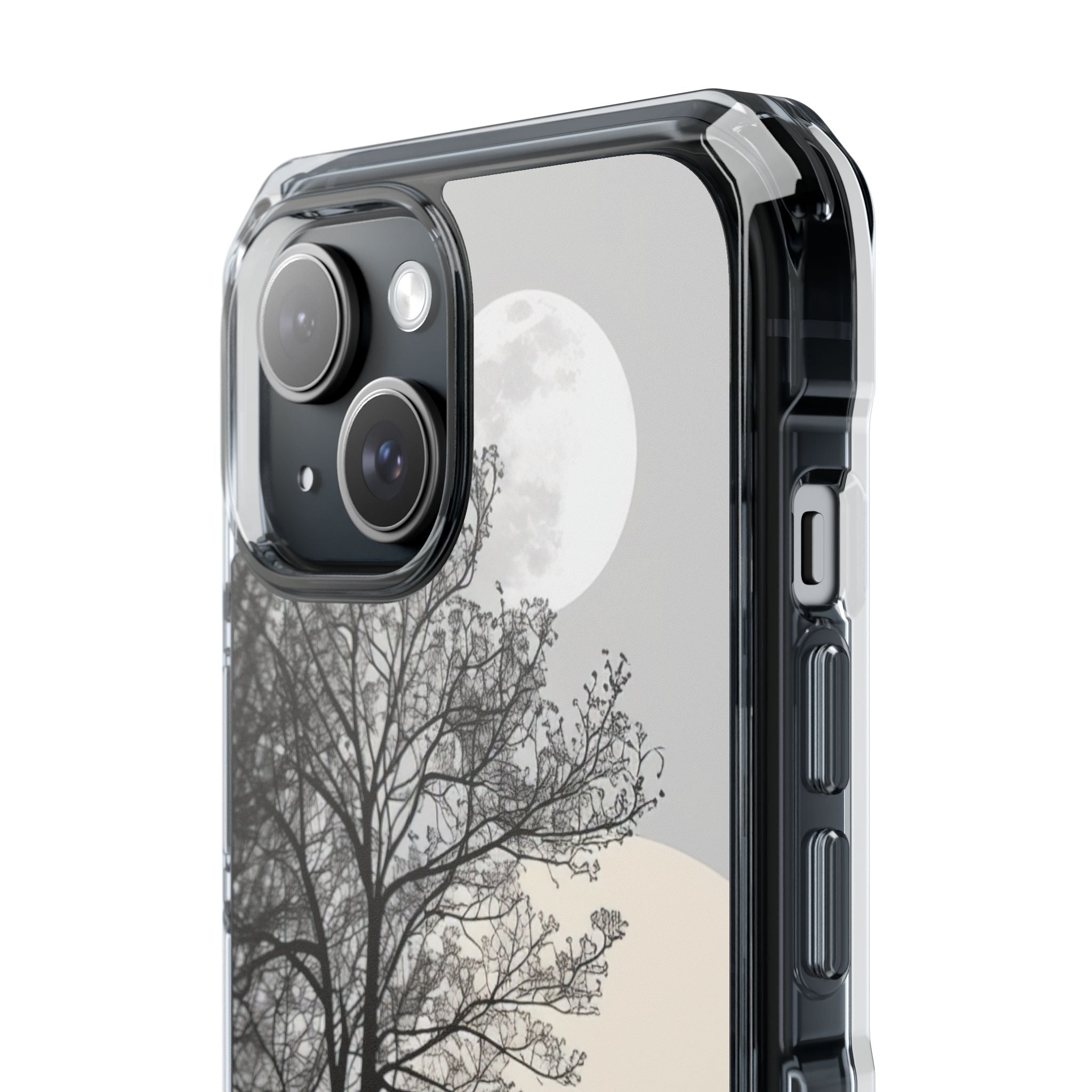 Moonlit Stillness Forest iPhone 15 - Impact Clear+