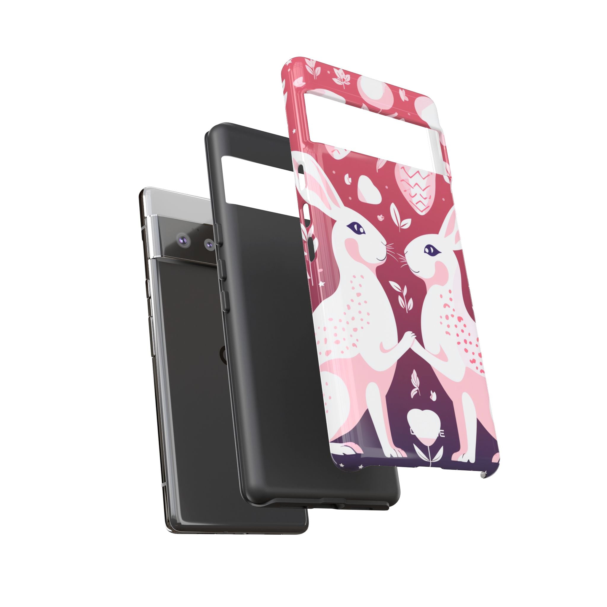 Rabbits Share Joy - Google Pixel Case
