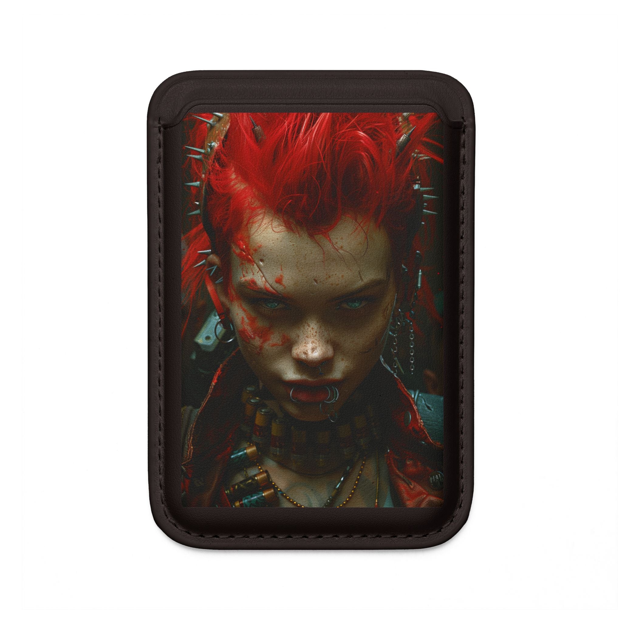 Scarlet Gaze Wallet – MagSafe Ready