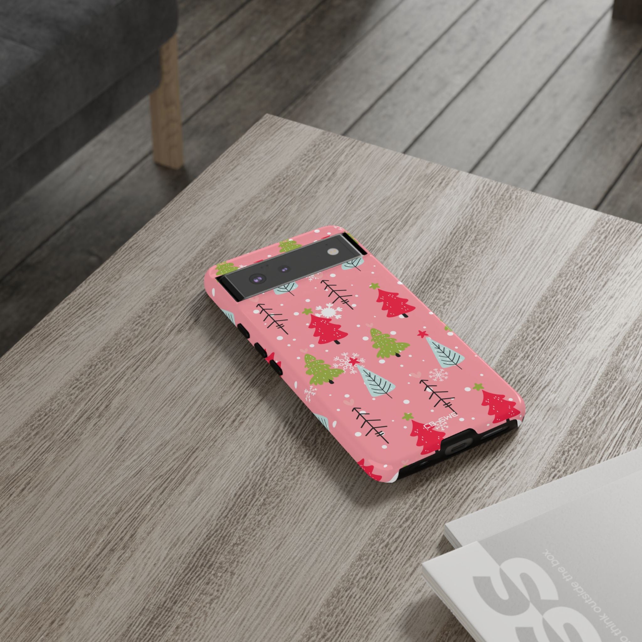 Snowflakes Dance Playfully - Google Pixel Case