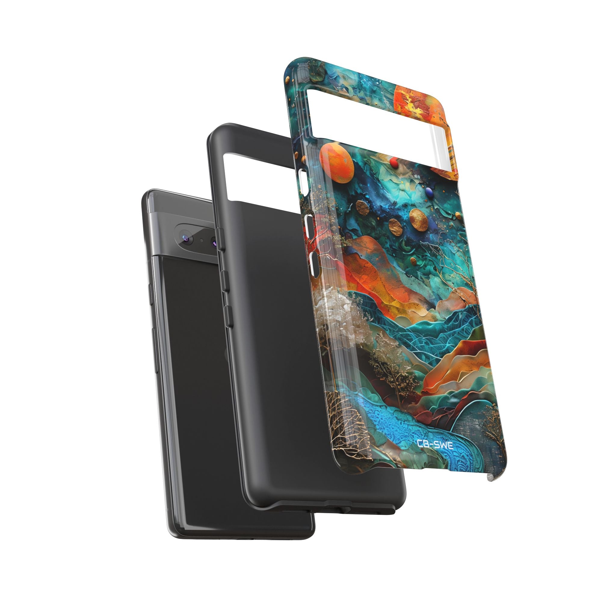 Celestial Wonders Unfold - Google Pixel Case