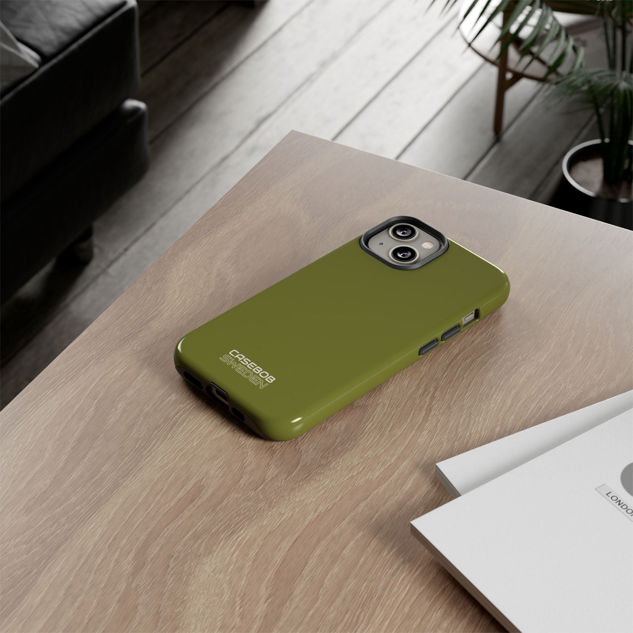Olive Green iPhone 14 - Tough