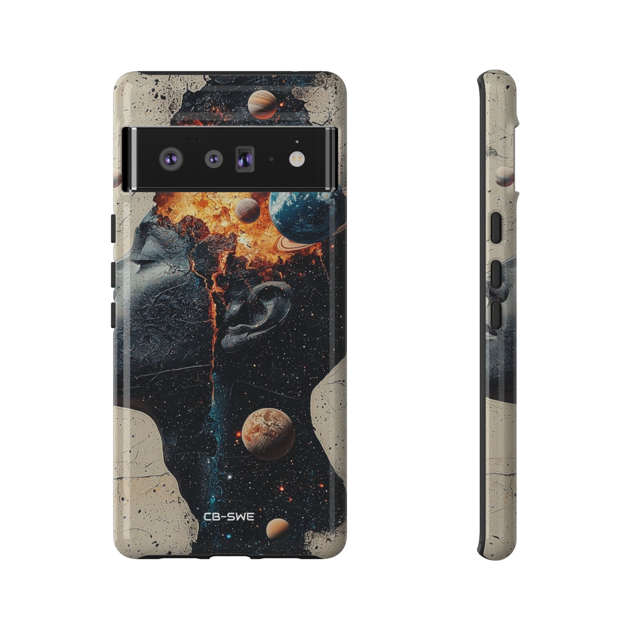 Cosmic Mind Erupts - Google Pixel Case