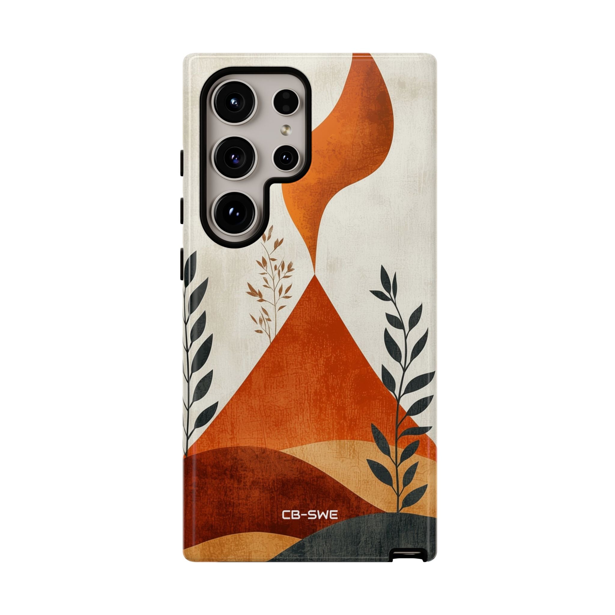 Flames Touch Mountains - Samsung Case