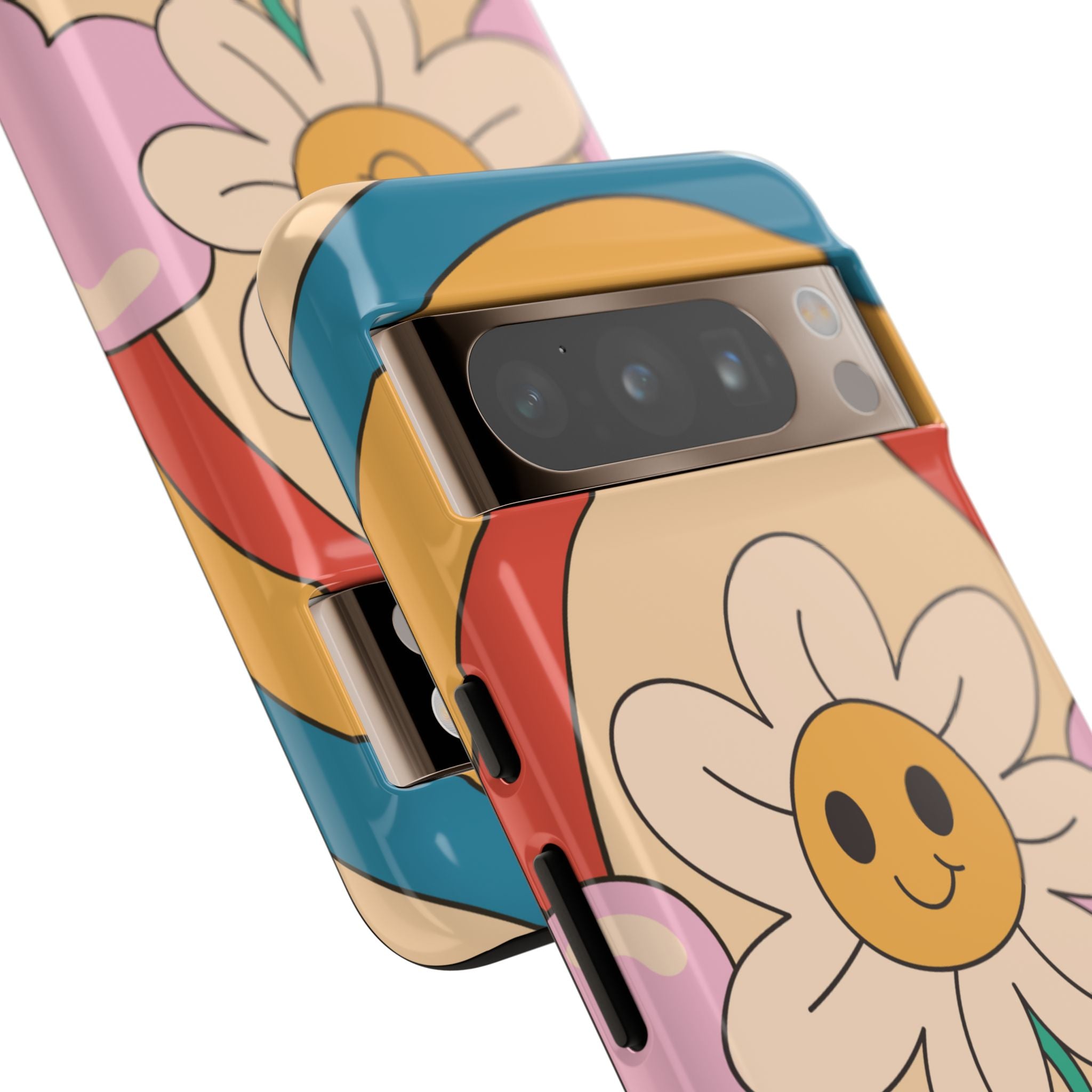 Joyful Retro Bloom - Google Pixel Case