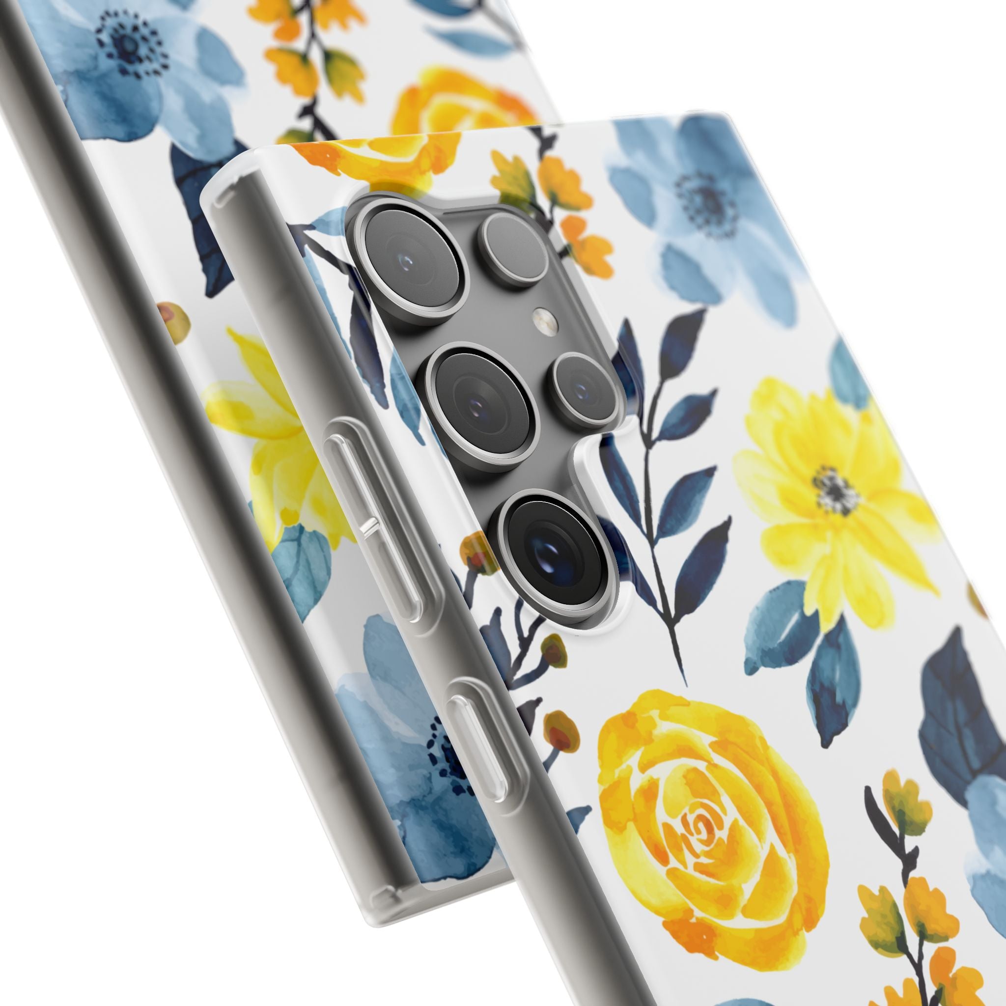 Golden Bloom Samsung S24 Ultra Case - Soft