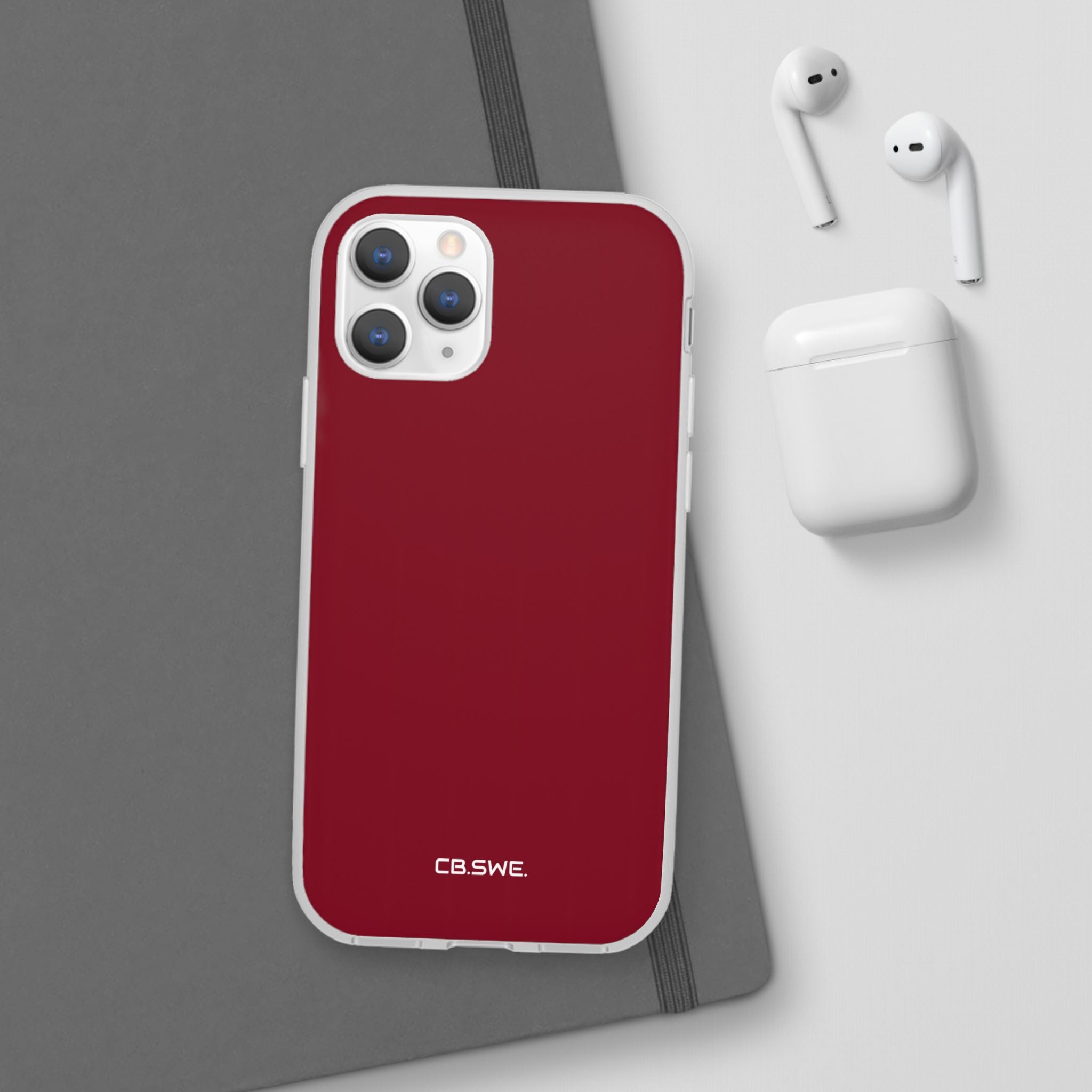 Burgundy iPhone Case - Flexi