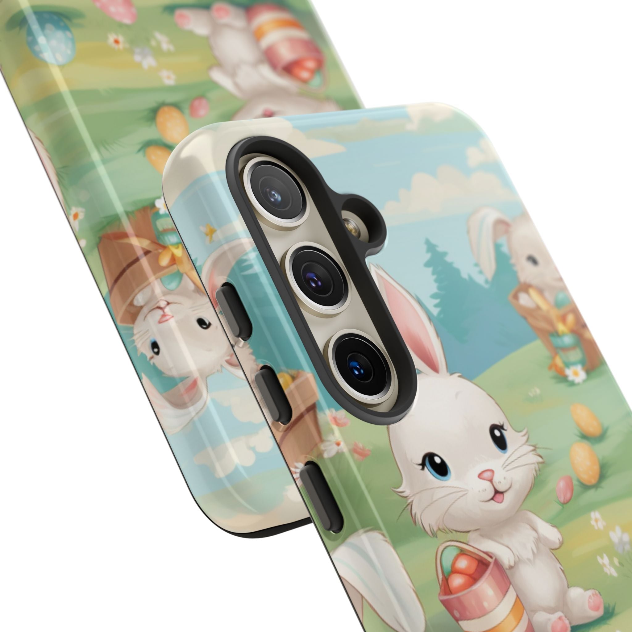 Bunnies Hunt Eggs - Samsung Case