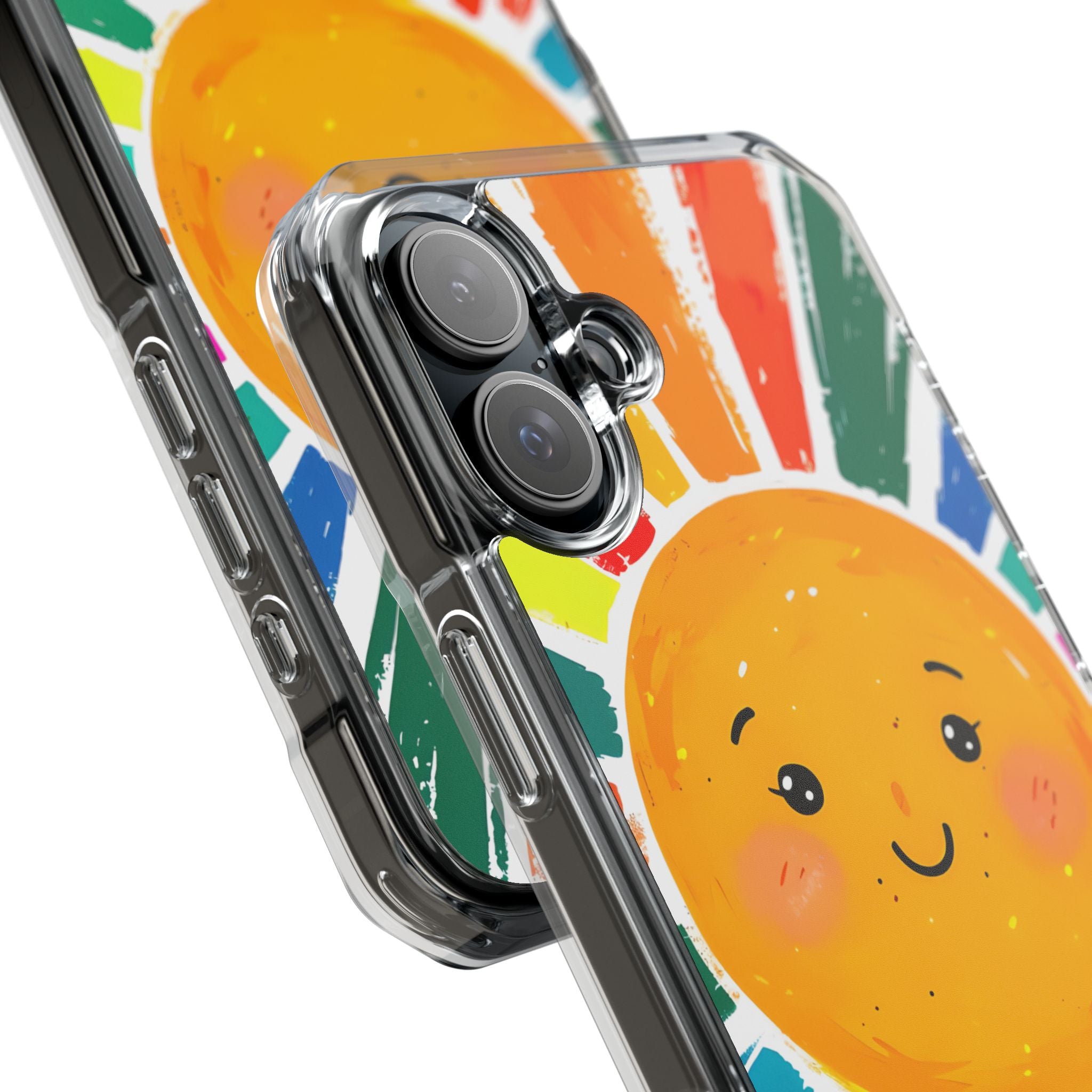 Radiant Smiling Sun iPhone Case - Impact
