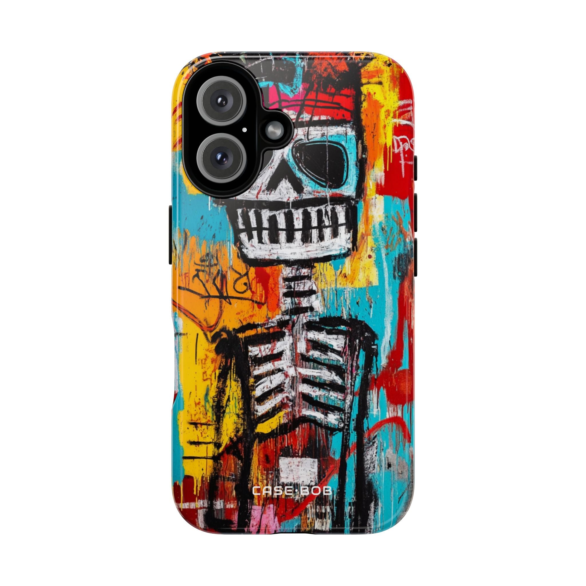 Skeleton Riot iPhone 16 Plus Case - Tough