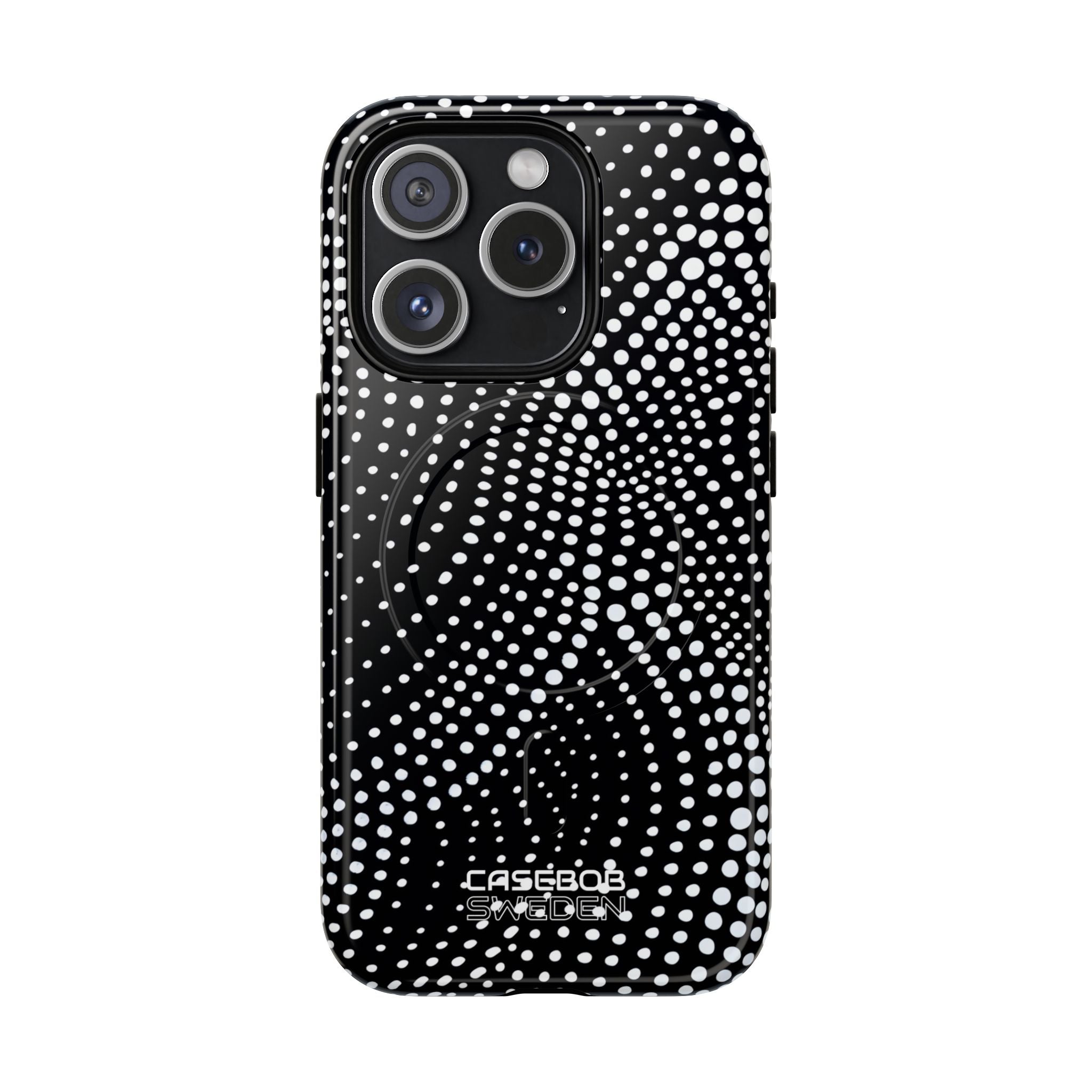 Waves of Dots iPhone 15 - Tough+