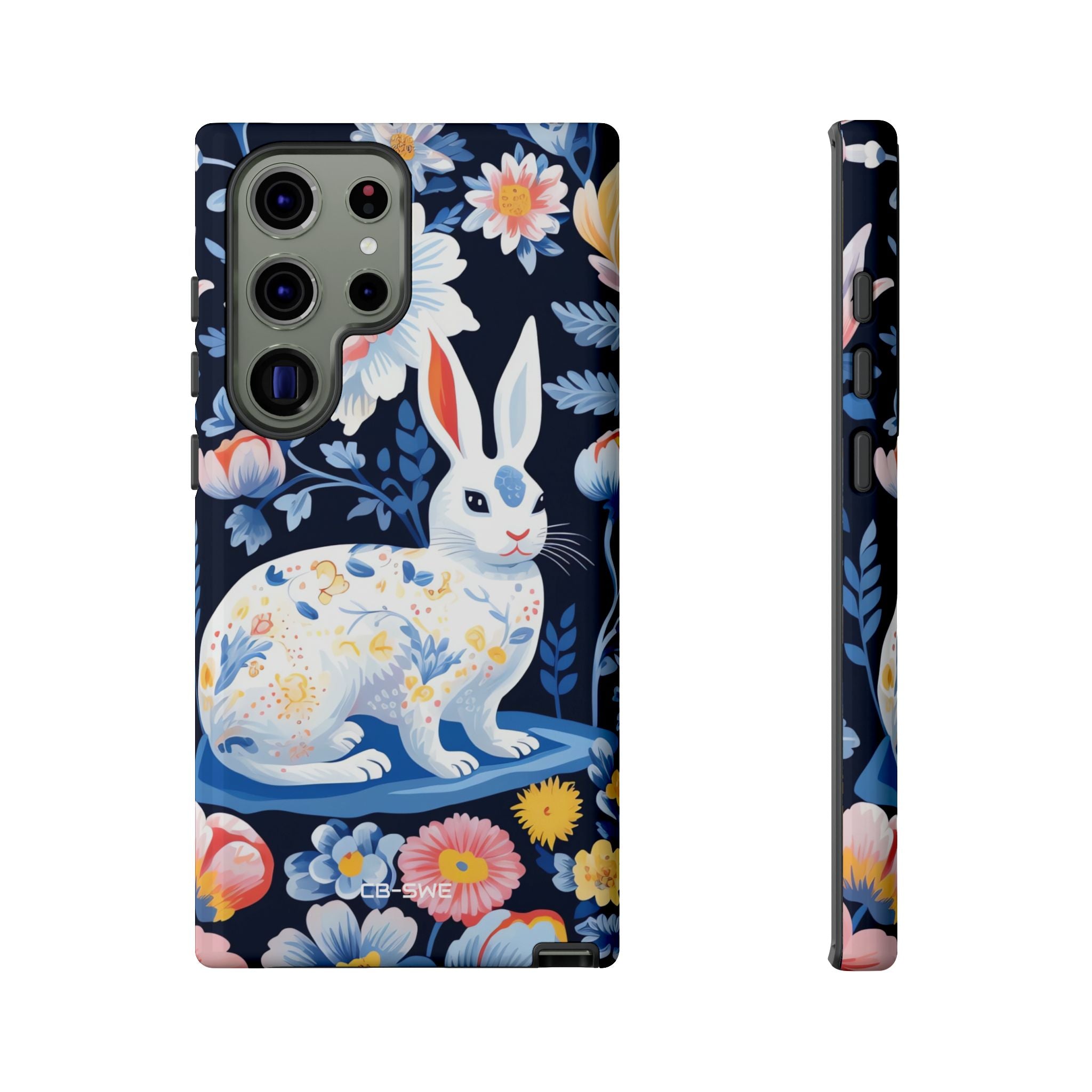 Floral Rabbit Dances - Samsung Case