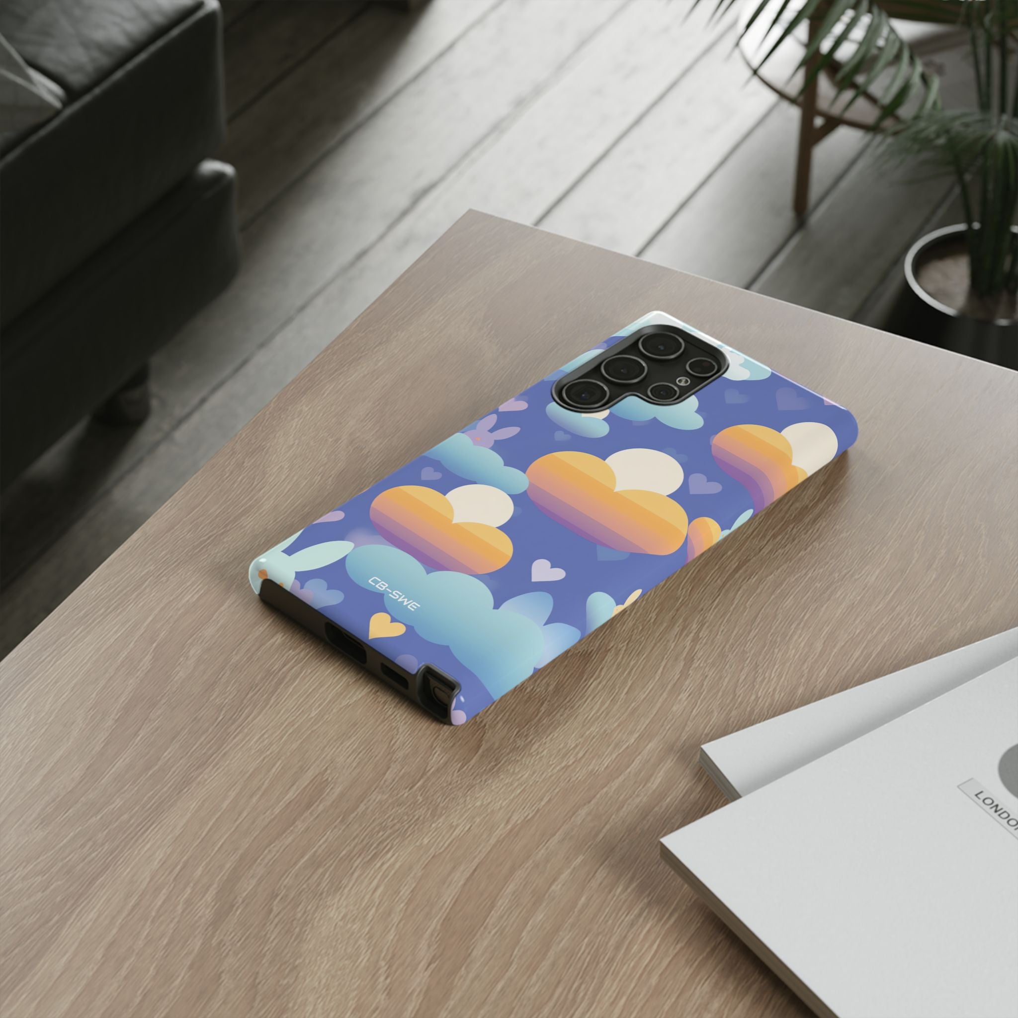 Bunnies Dance Among Clouds - Samsung Case